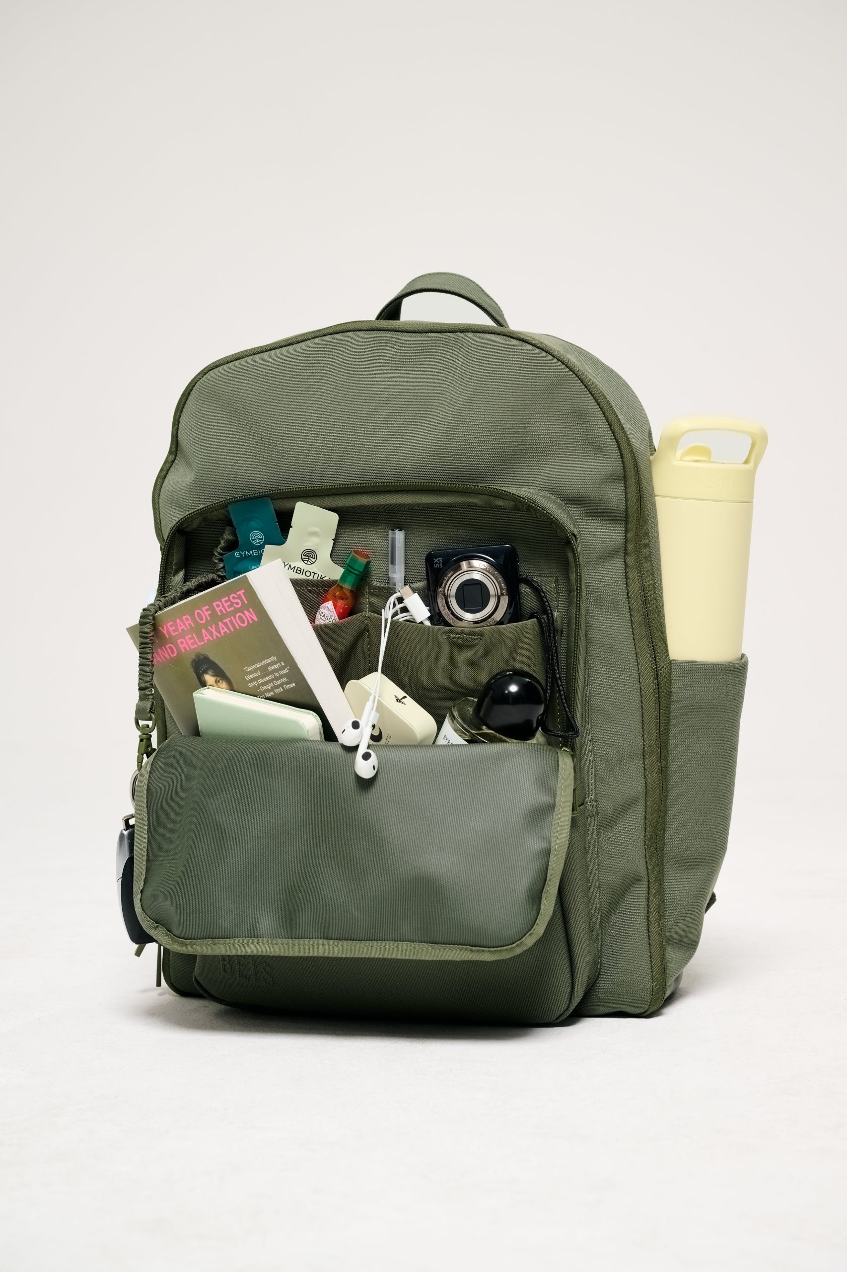 The Travel Backpack in Olive - Image 3