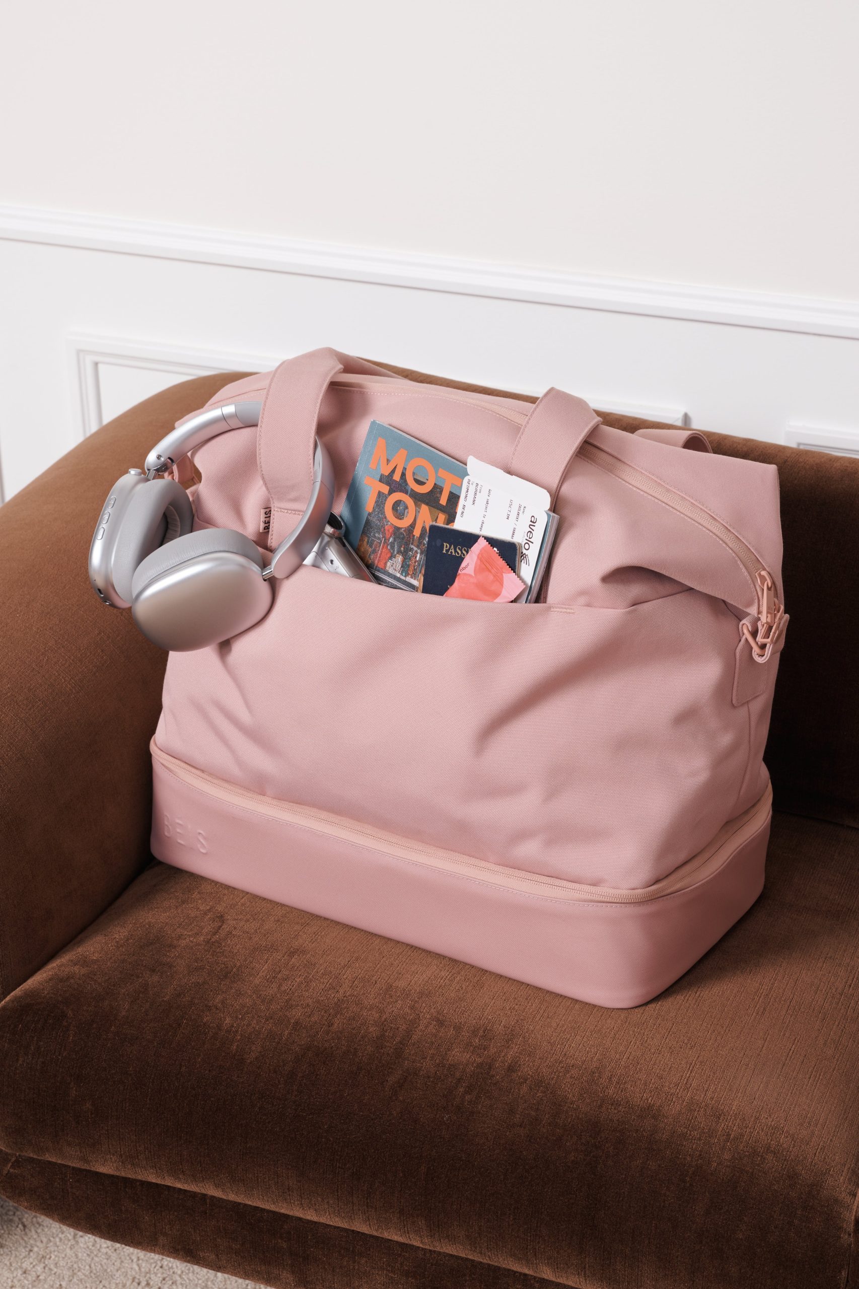The Mini Weekender in Atlas Pink - Image 4