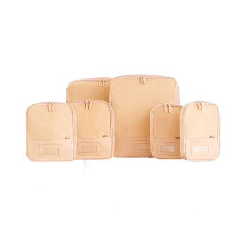 The Compression Packing Cubes 6 pc in Beige - Image 8