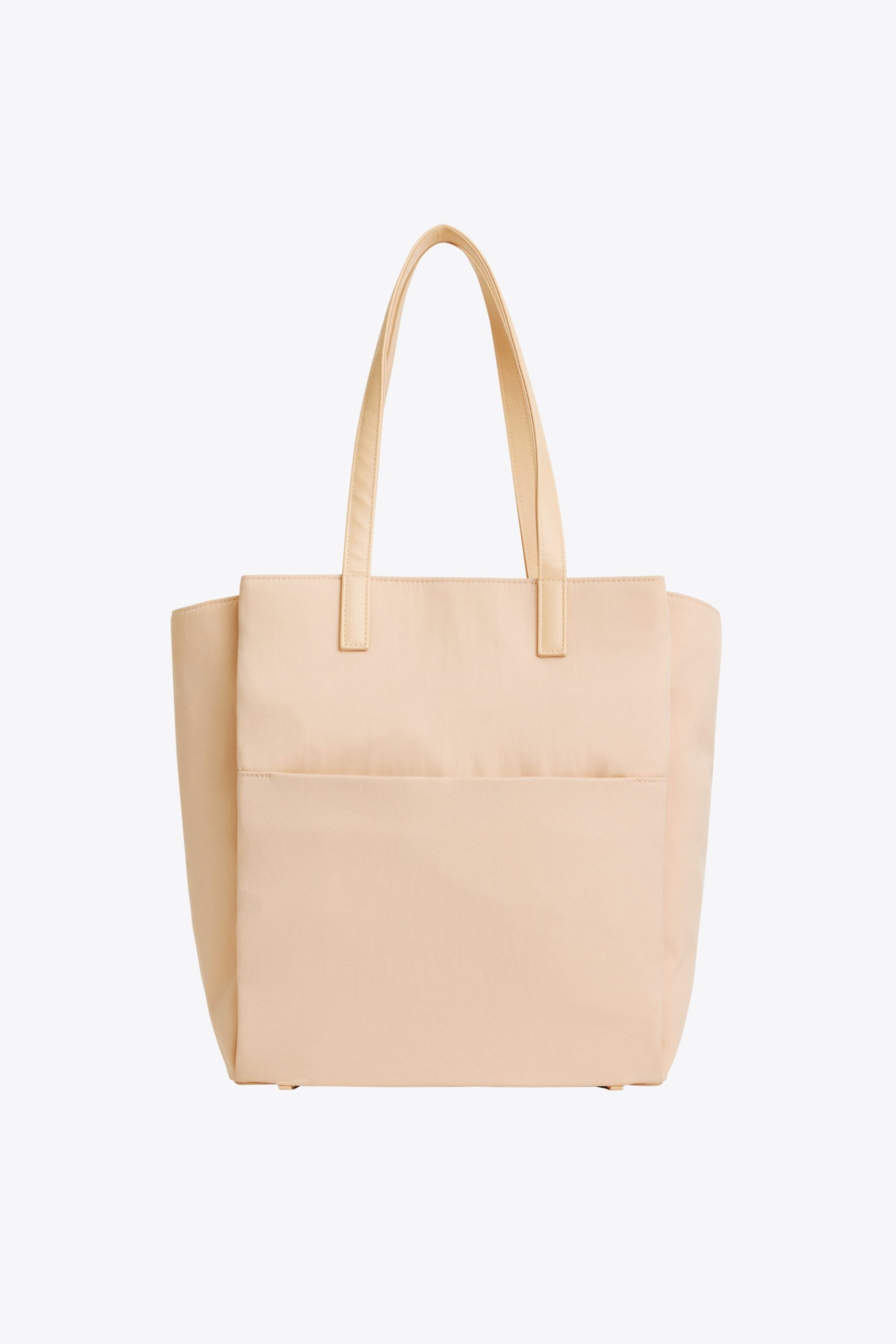 The Commuter Tote in Beige - Image 4