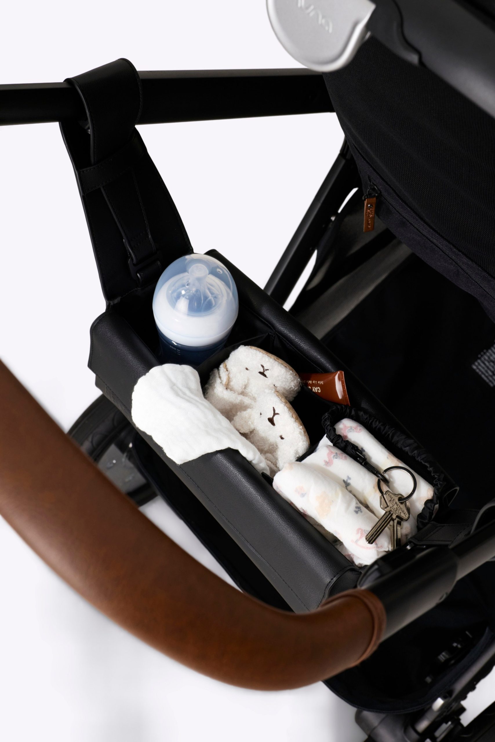 The Convertible Stroller Caddy in Black - Image 4