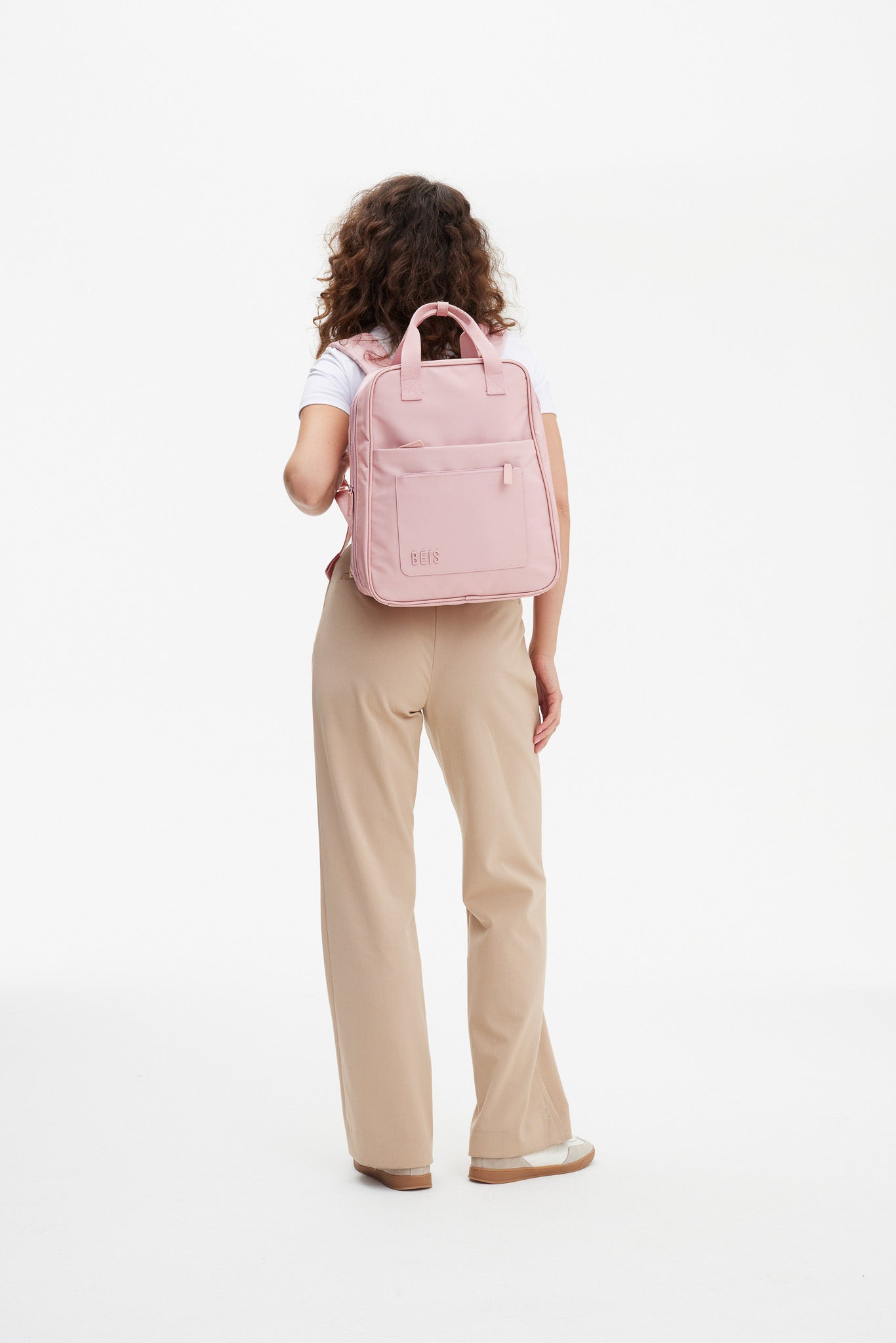 The Expandable Backpack in Atlas Pink - Image 13