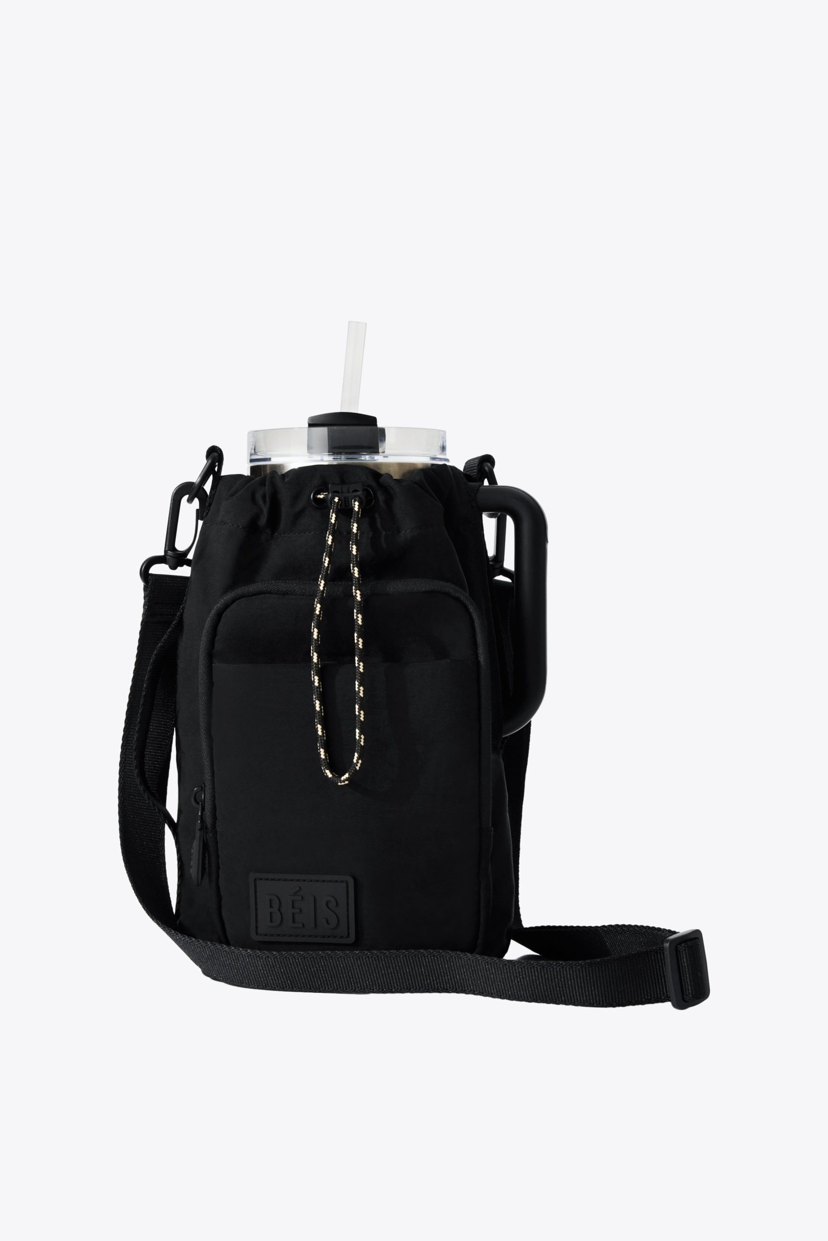 The Magnetic Water Bottle Sling in Black - Image 3