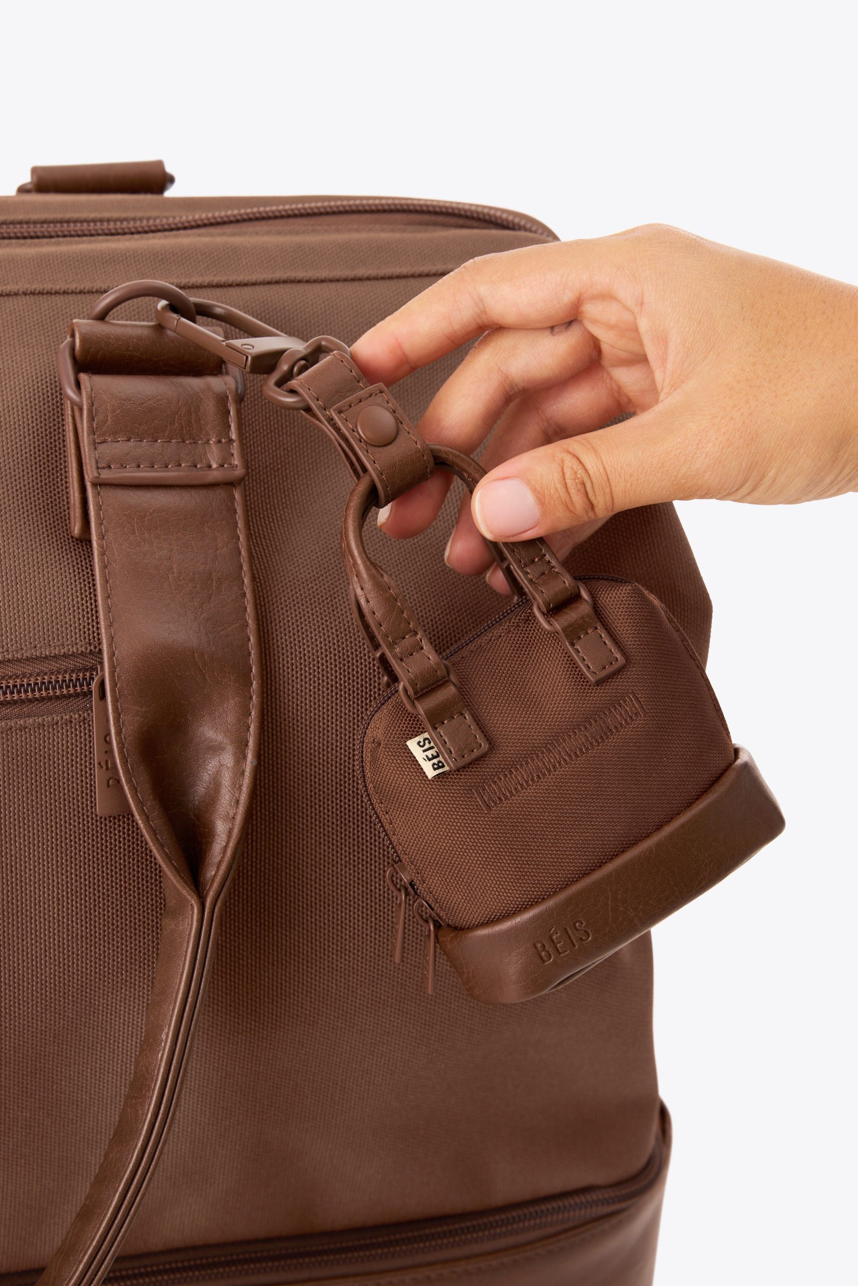 The Micro Weekender Charm in Maple - Image 4