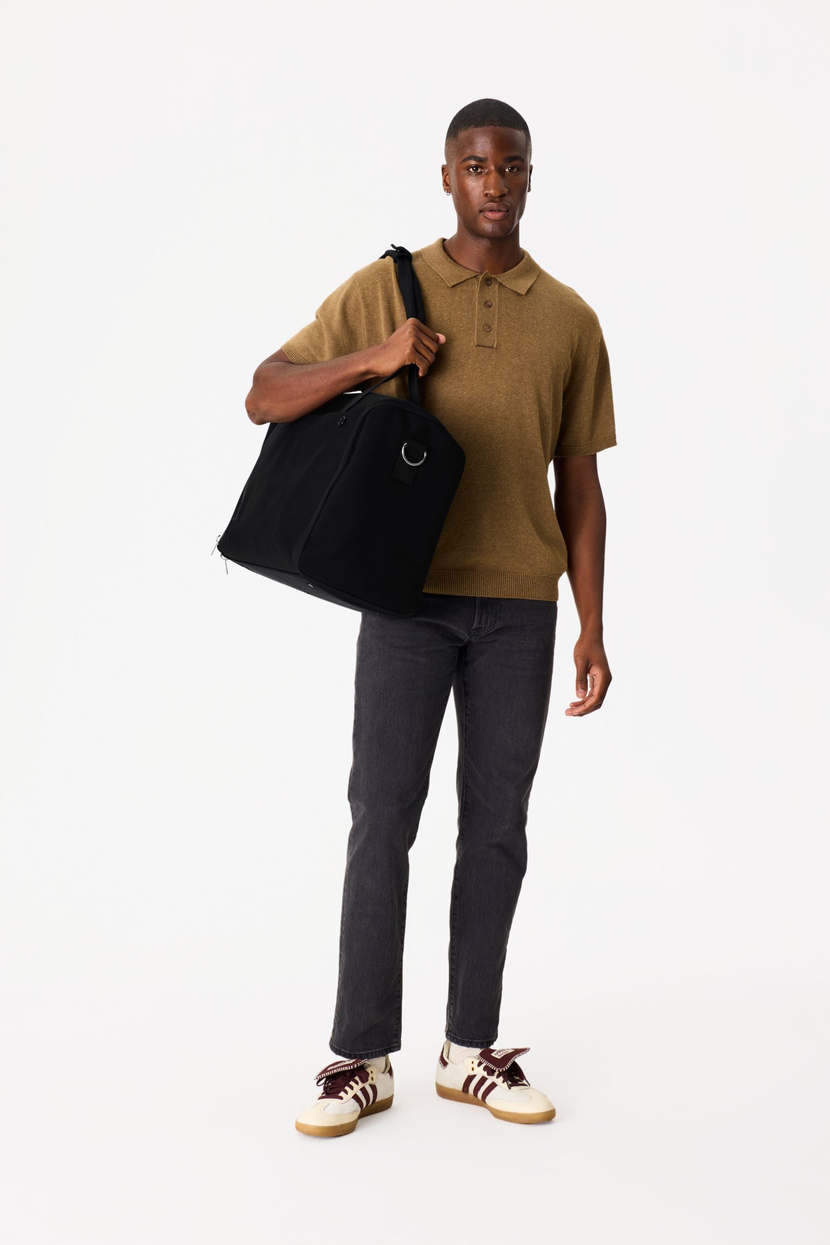 The Garment Duffle Bag in Black - Image 8