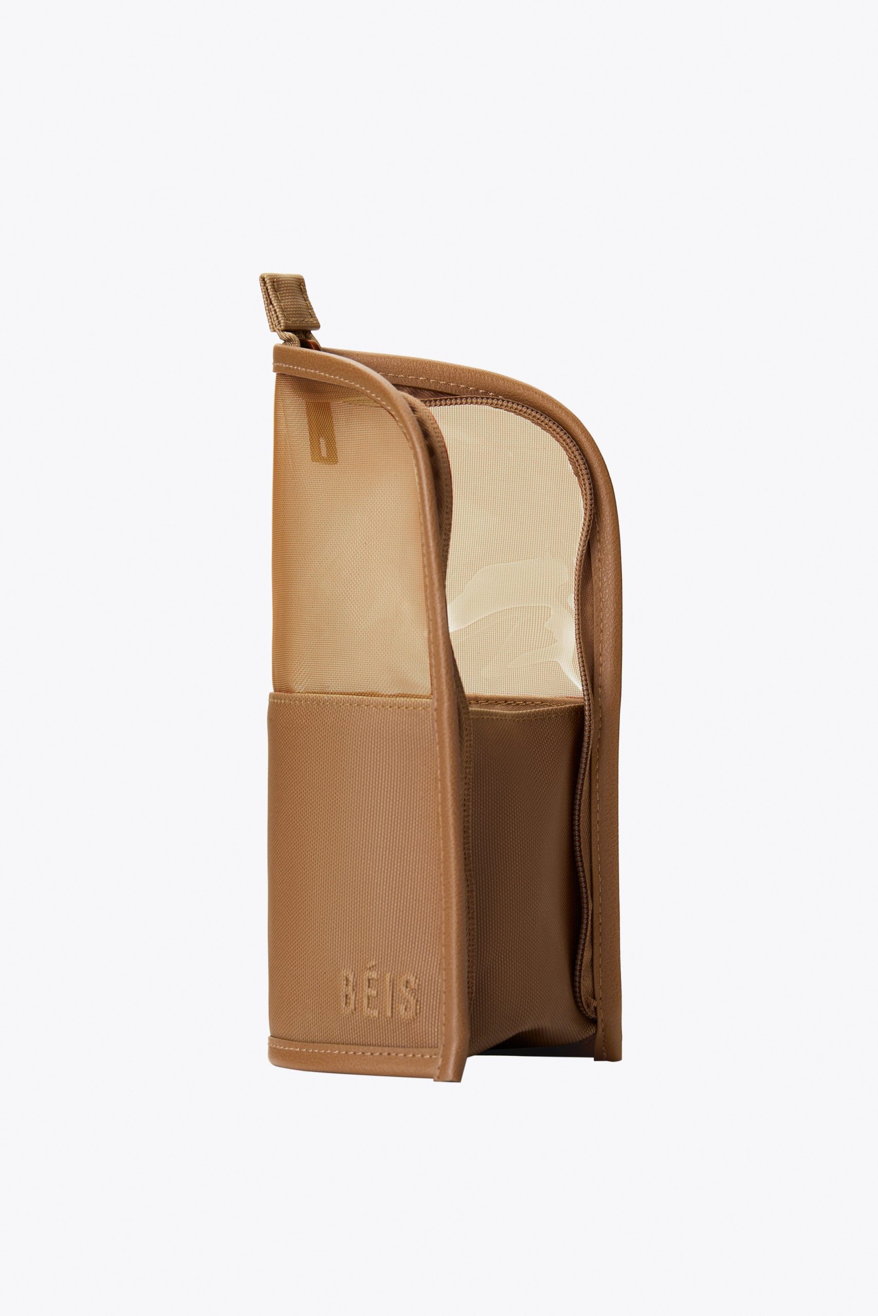 The Makeup Brush Pouch in Camel - Image 3