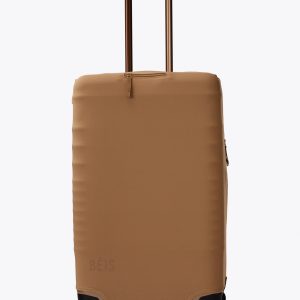 The Medium Check-In Luggage Cover in Camel