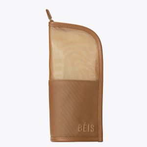 The Makeup Brush Pouch in Camel