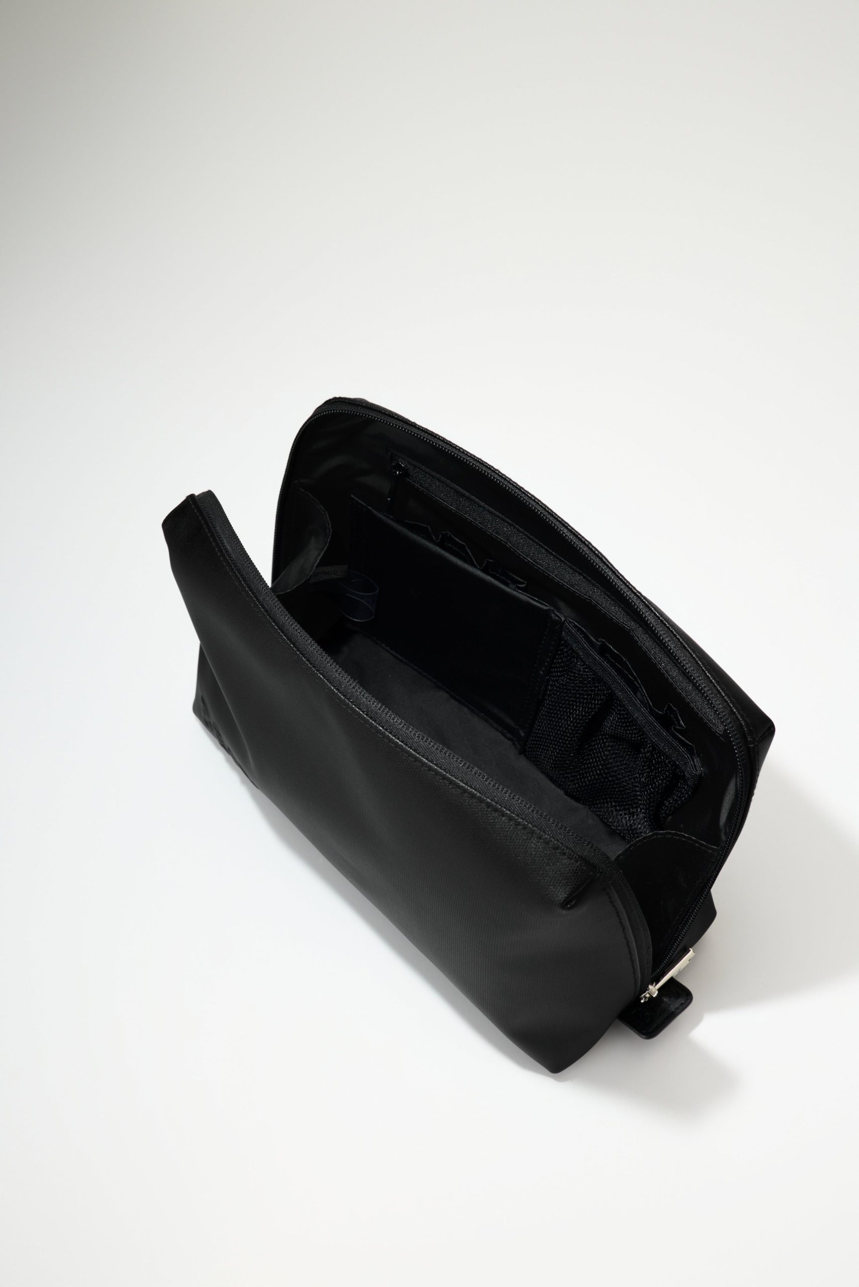 The Medium Cosmetic Pouch in Black - Image 3