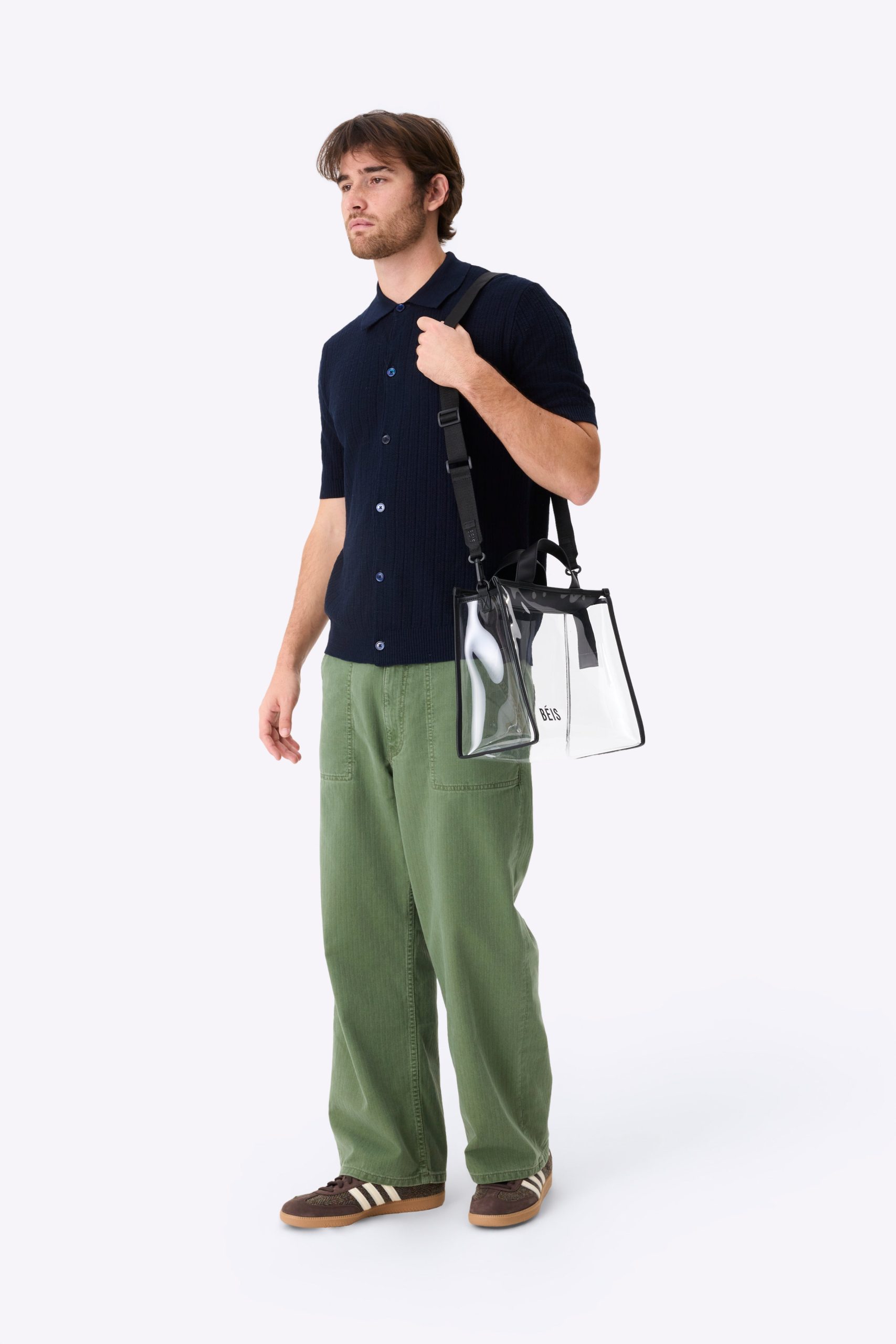 The Stadium Tote in Black - Image 2