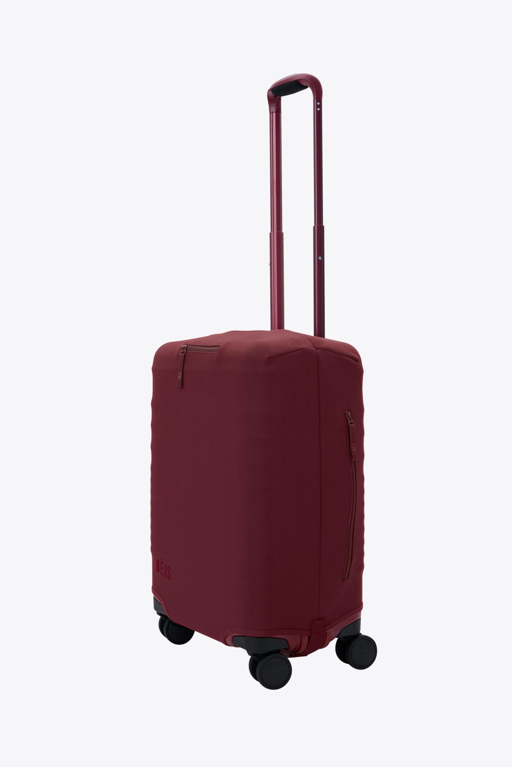 The Carry-On Luggage Cover in Burgundy - Image 2