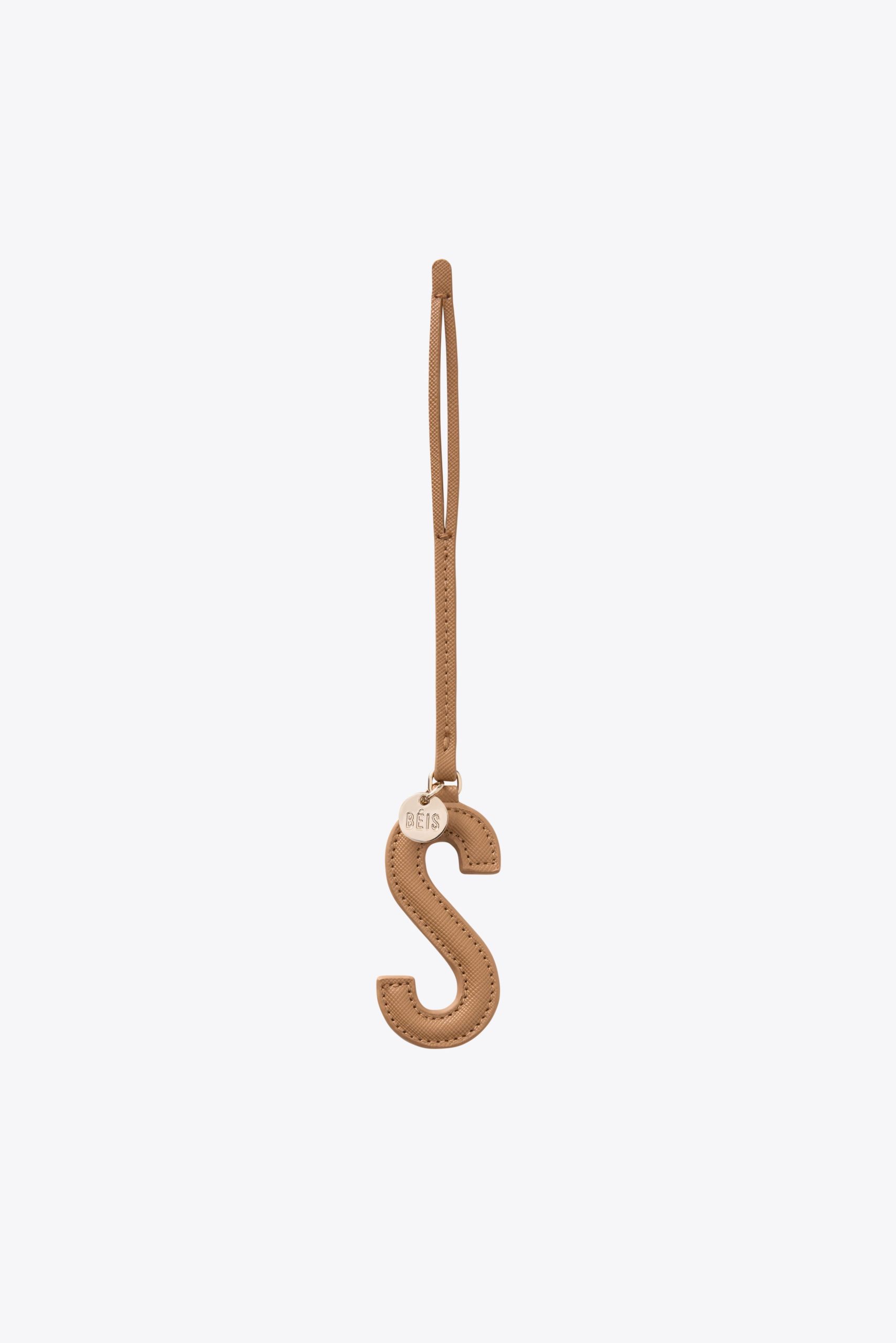The Letter Charm in Camel - Image 24