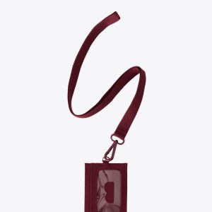 The ID Card Holder in Burgundy