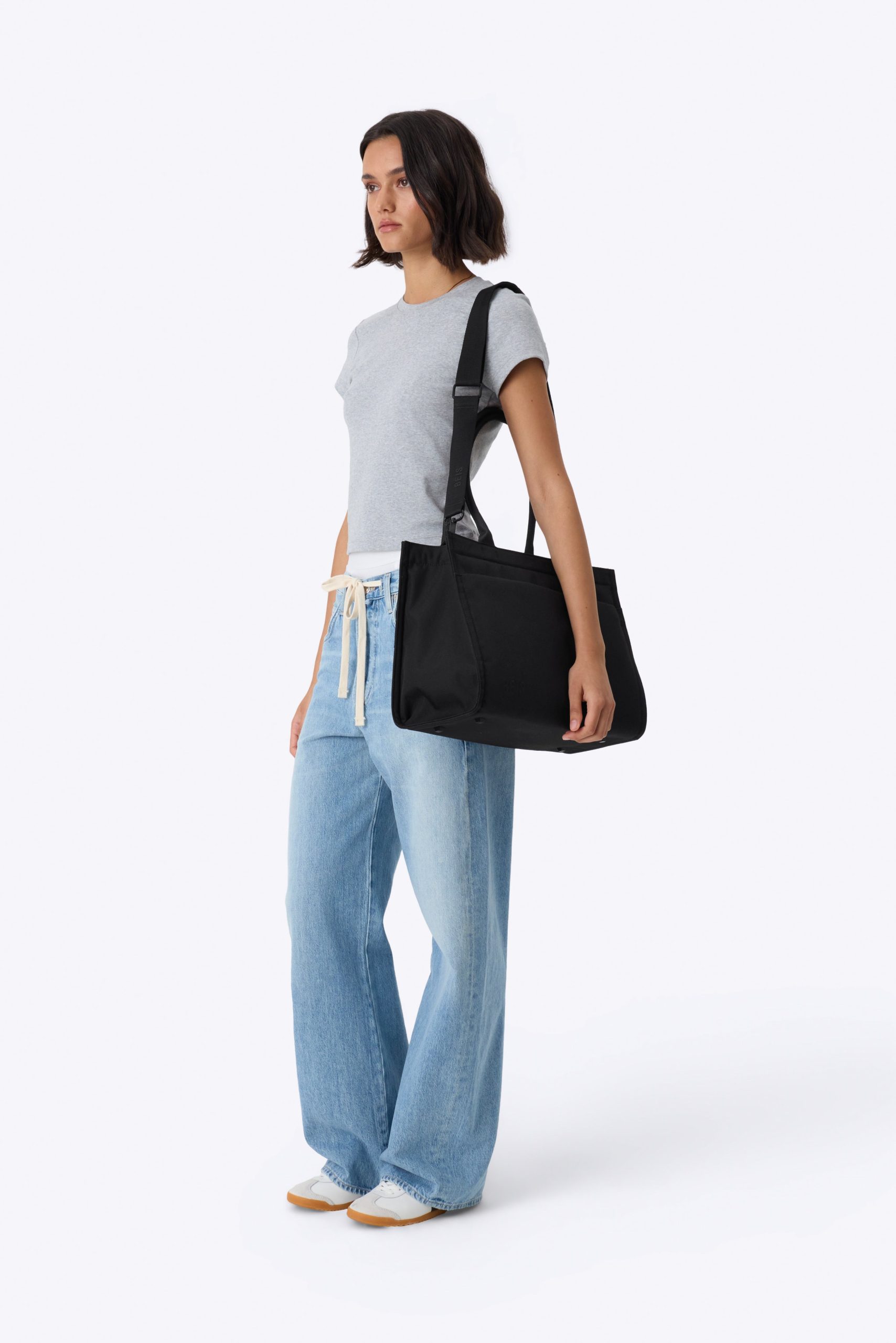 The Book Tote in Black - Image 6