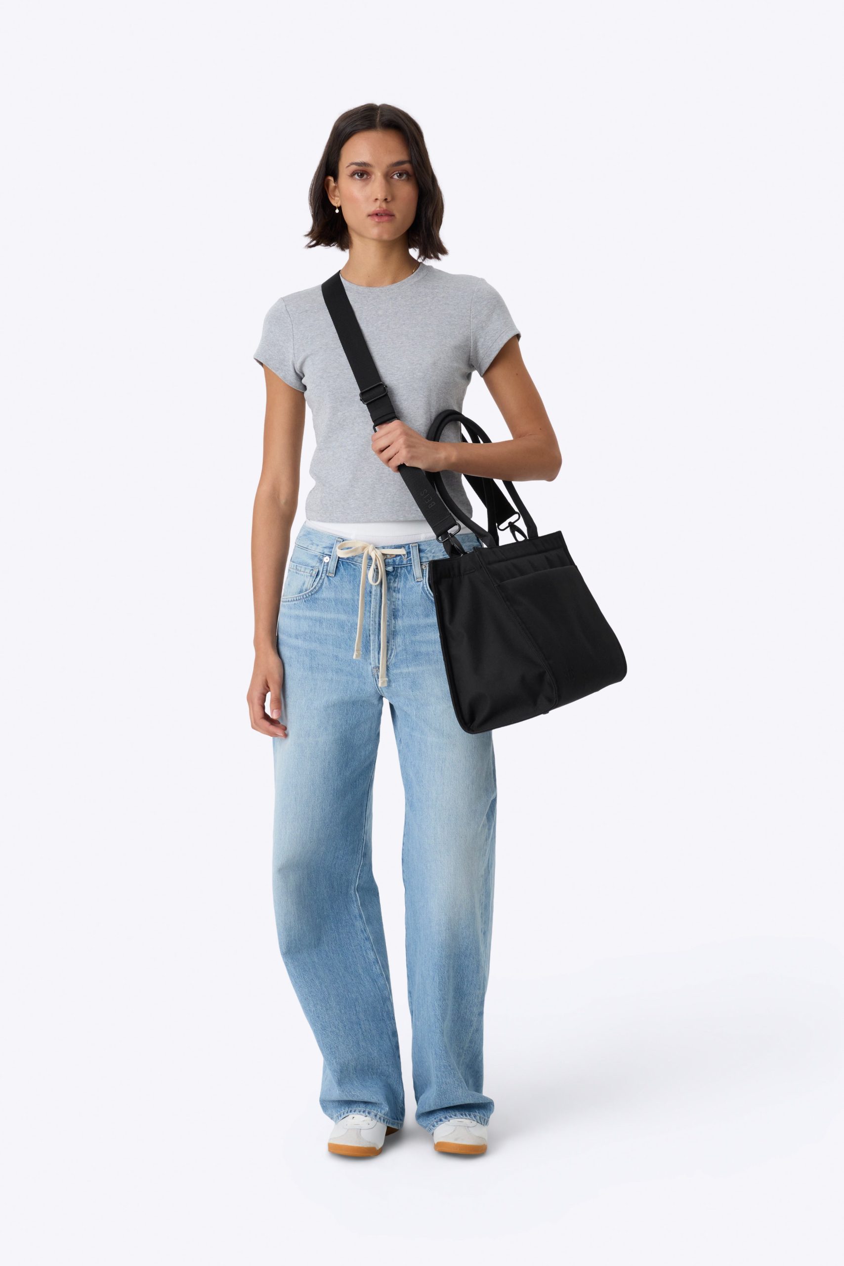 The Book Tote in Black - Image 7