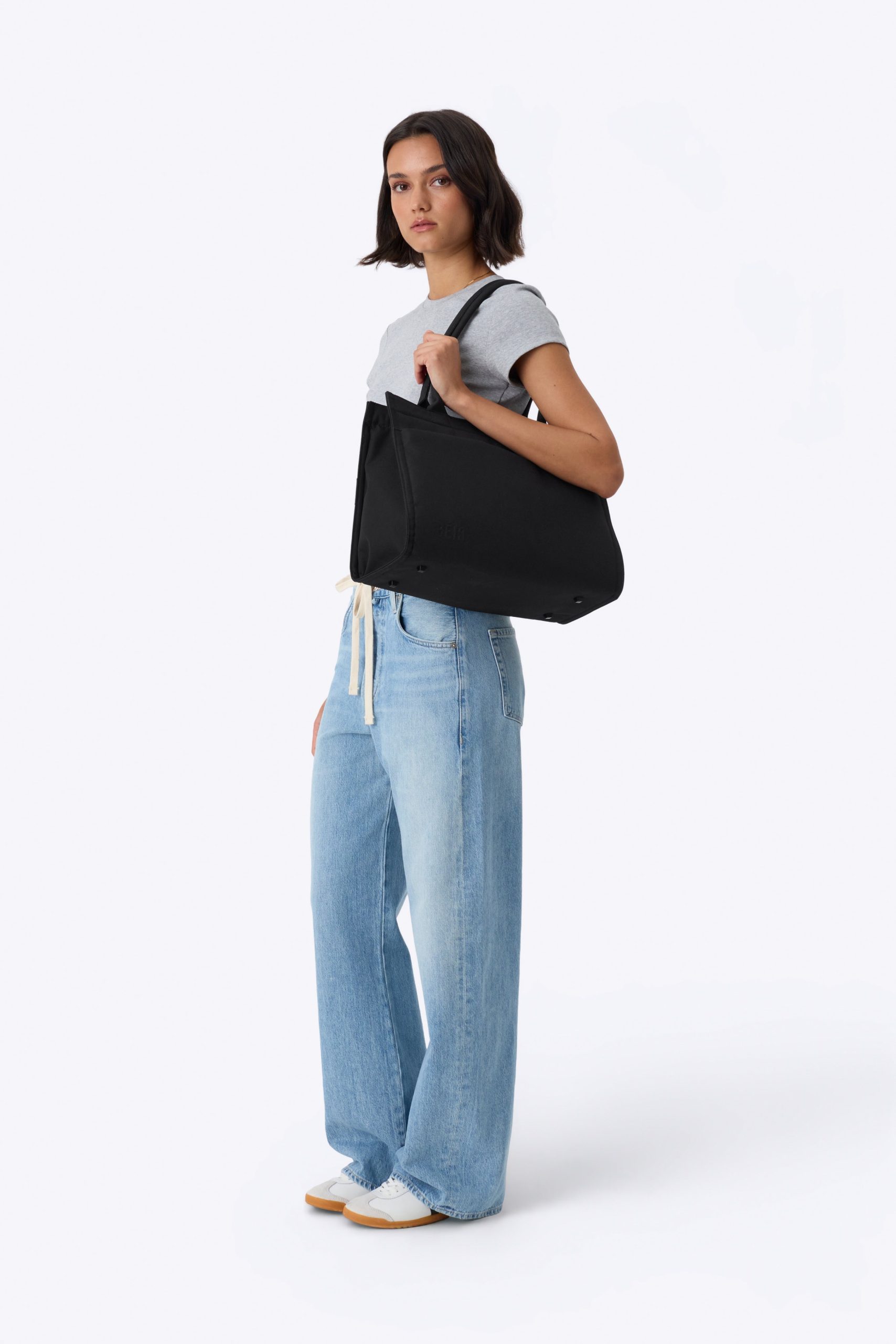 The Book Tote in Black - Image 5