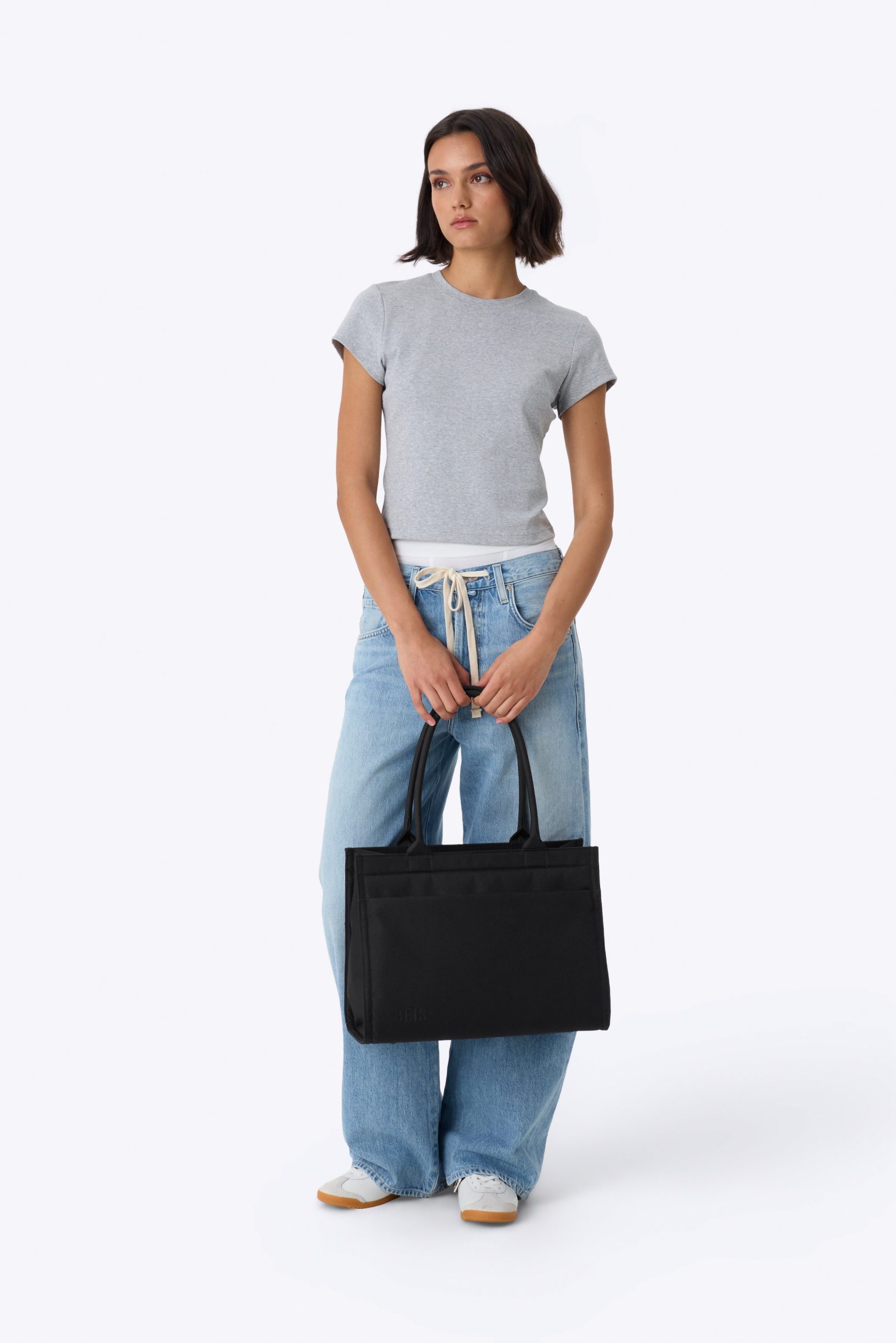 The Book Tote in Black - Image 8