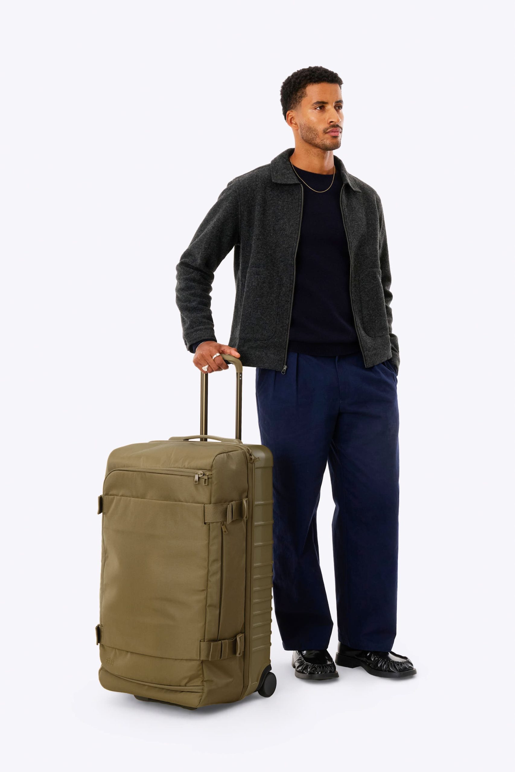 The Pro-Rolling Duffle Check-In in Khaki - Image 3