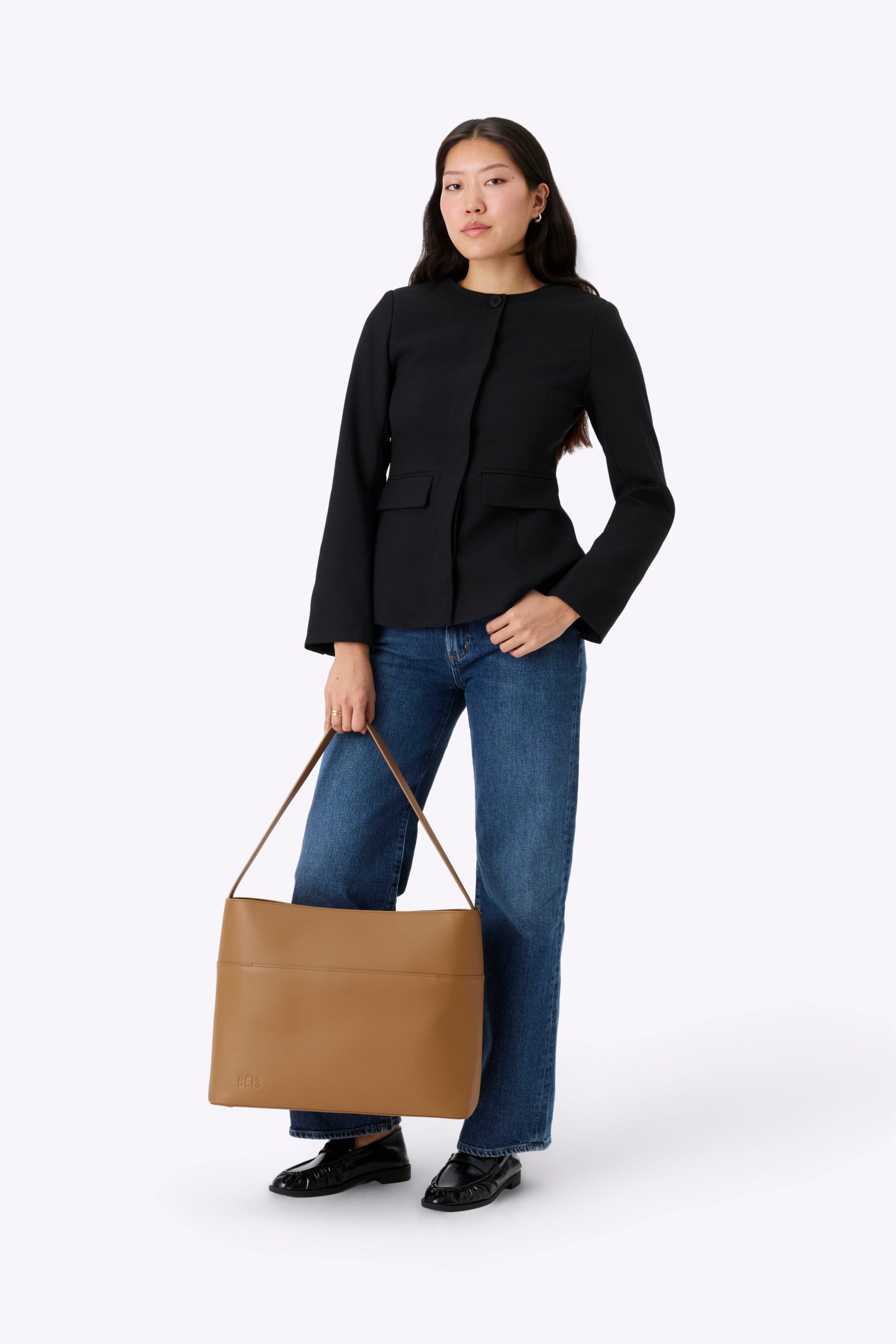 The Diaper Tote in Camel - Image 8