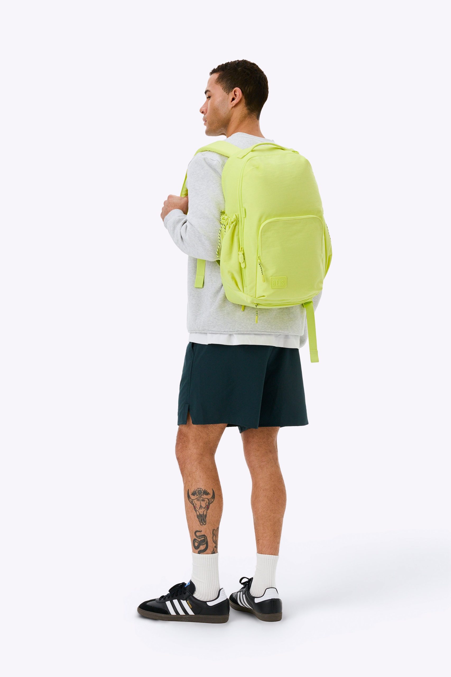 The North To South Backpack in Limone - Image 4