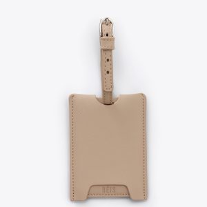 The Luggage Tag in Beige