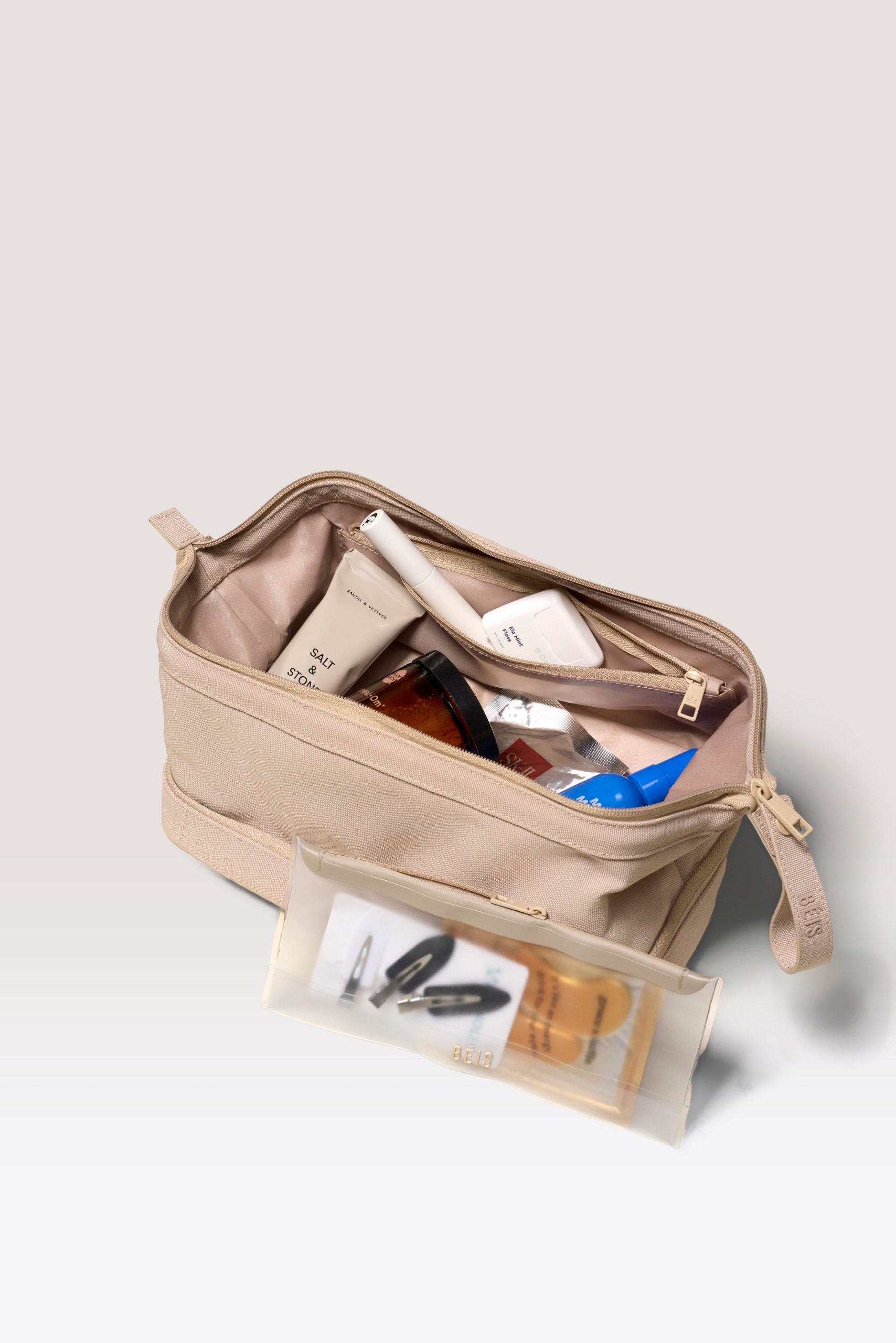 The Dopp Kit in Beige - Image 2