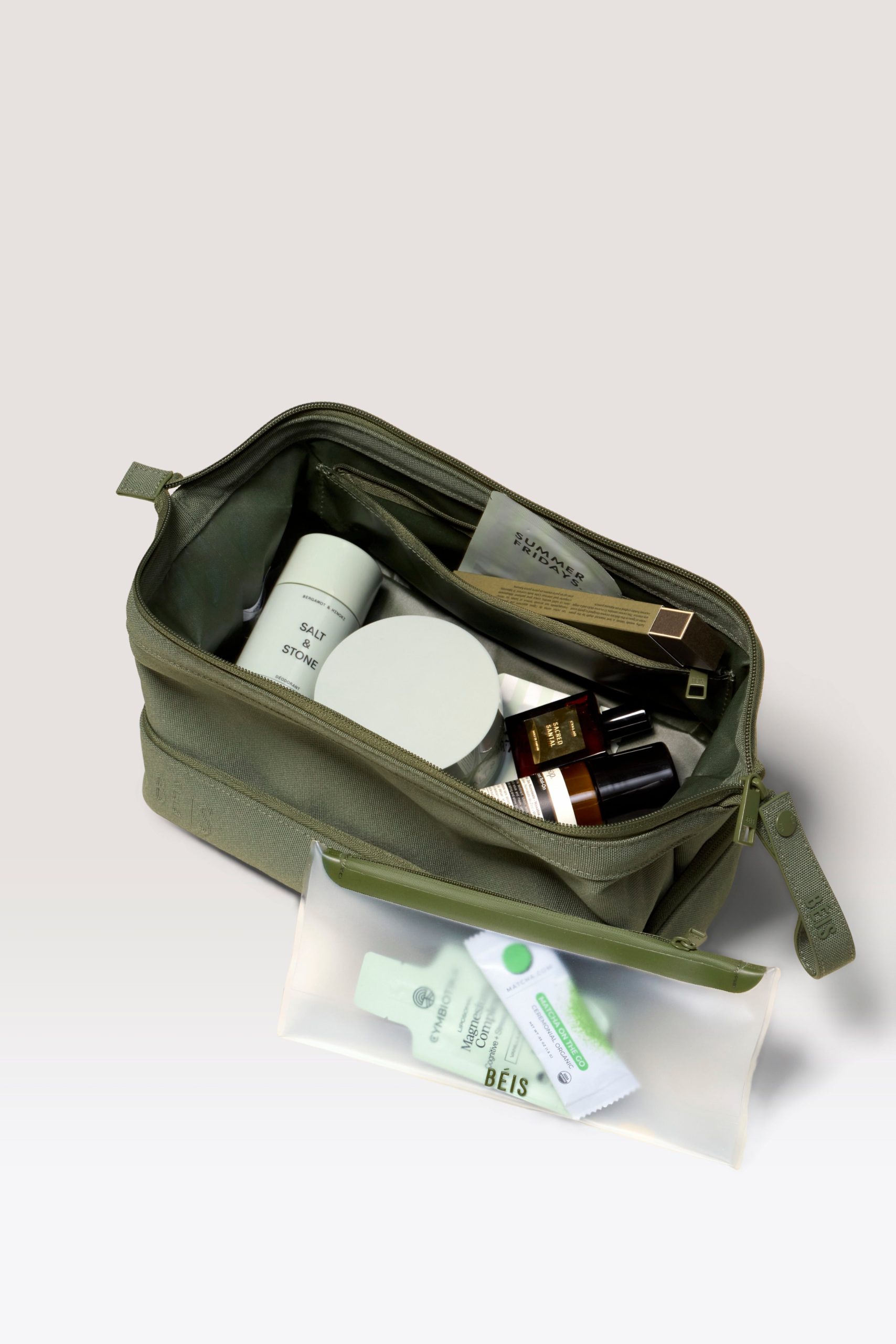 The Dopp Kit in Olive - Image 2