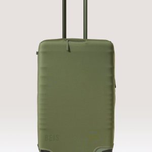 The Medium Check-In Luggage Cover in Olive