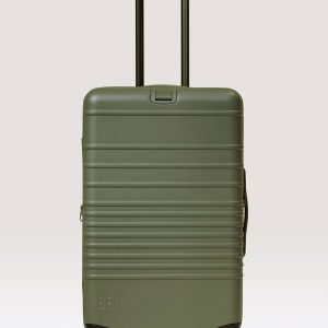 The Medium Check-In Roller in Olive
