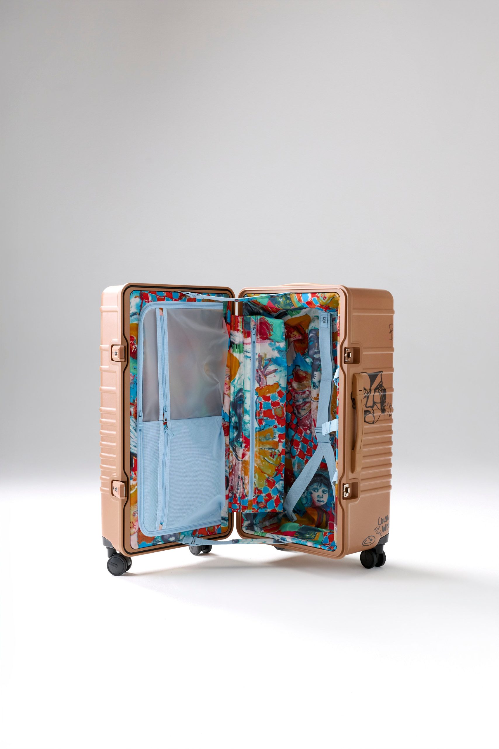BÉIS x KidSuper The Trunk Check-In Roller in Cargo - Image 3