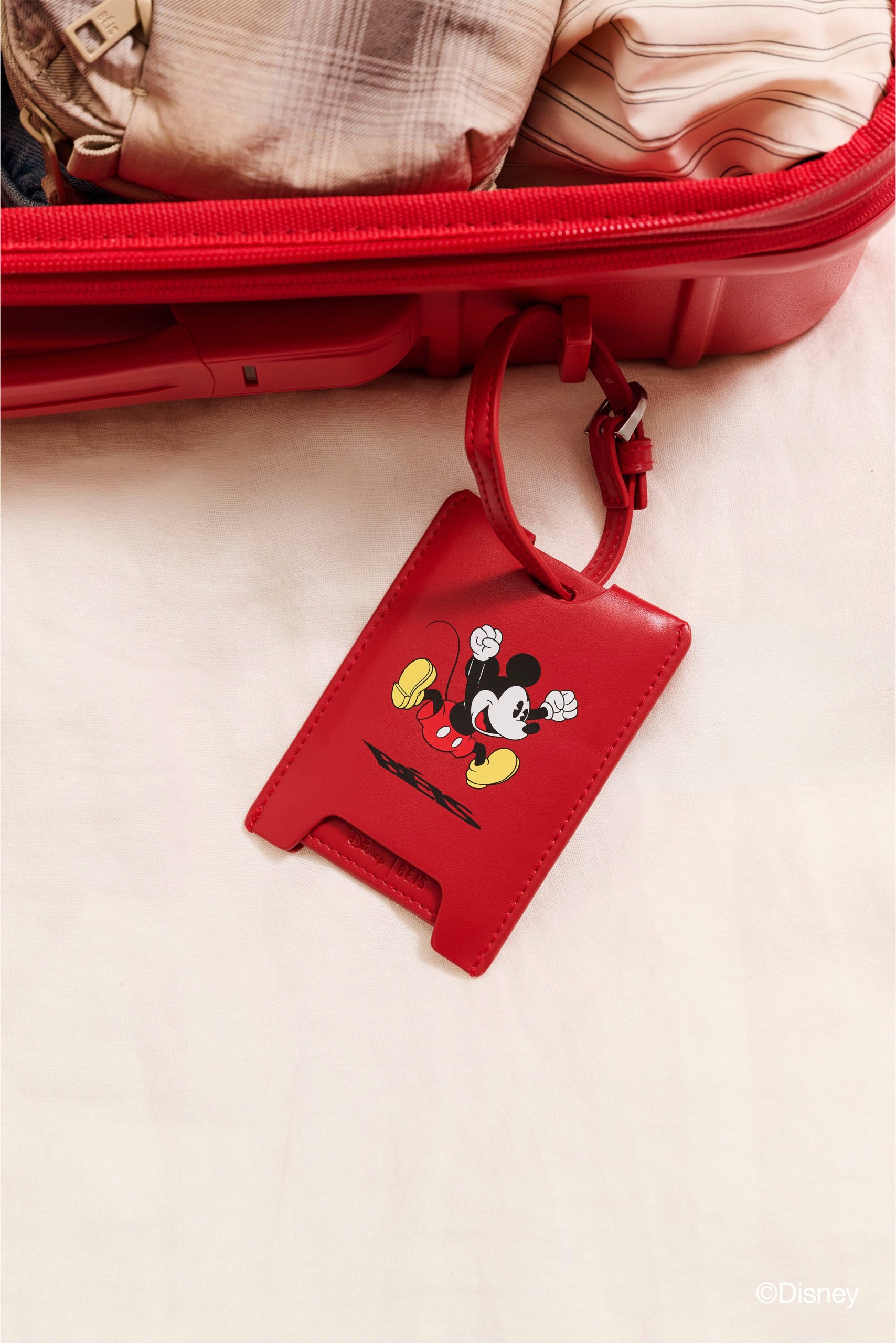 The Disney Luggage Tag in Mickey Mouse Red - Image 4