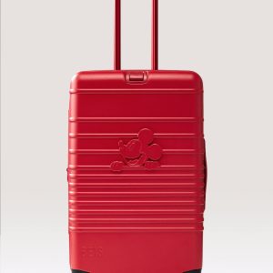 The Disney Medium Check-In Roller in Mickey Mouse Red
