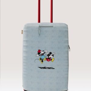 The Disney Medium Check-In Luggage Cover in Blue Jeans