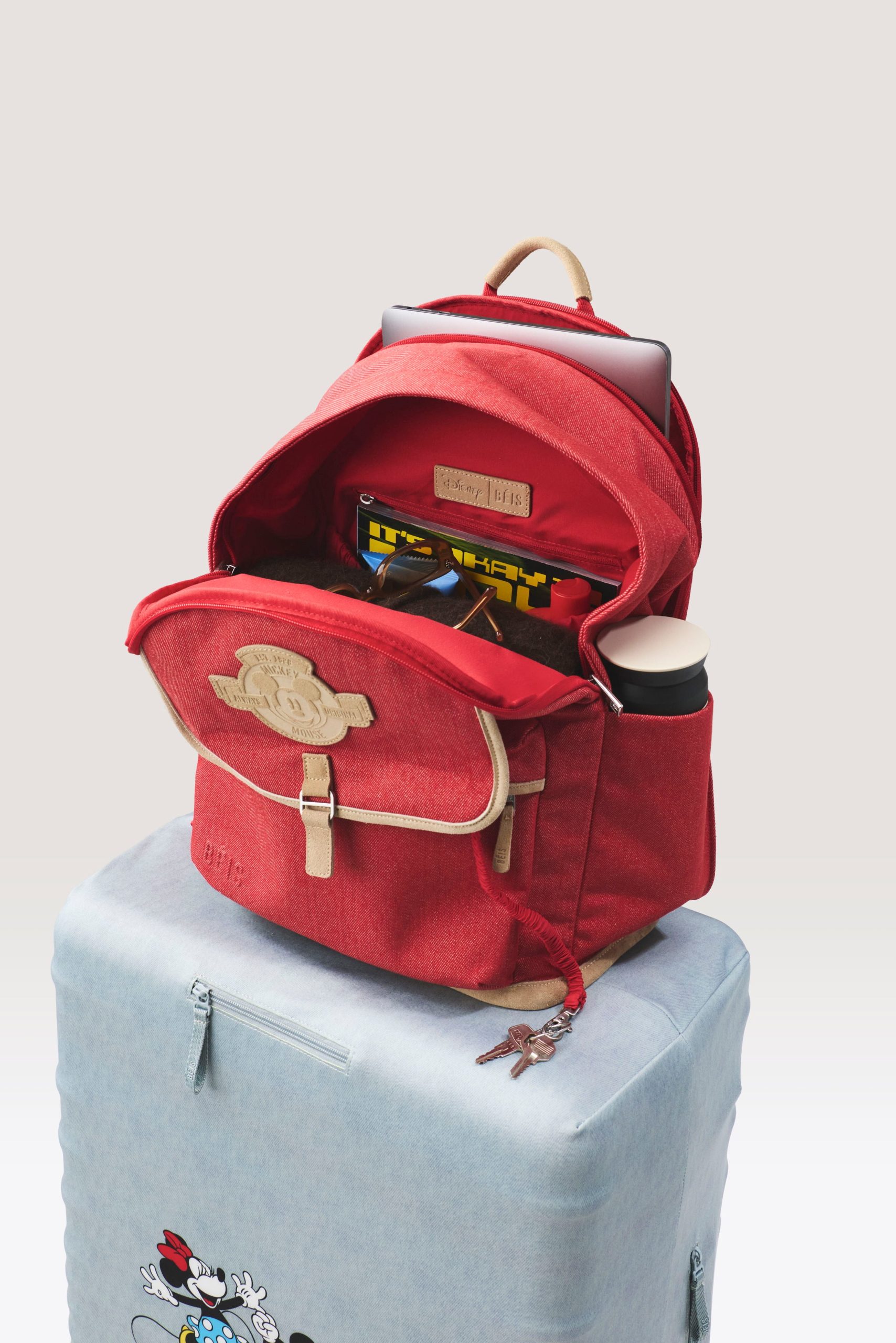 The Disney Backpack in Red Jeans - Image 2