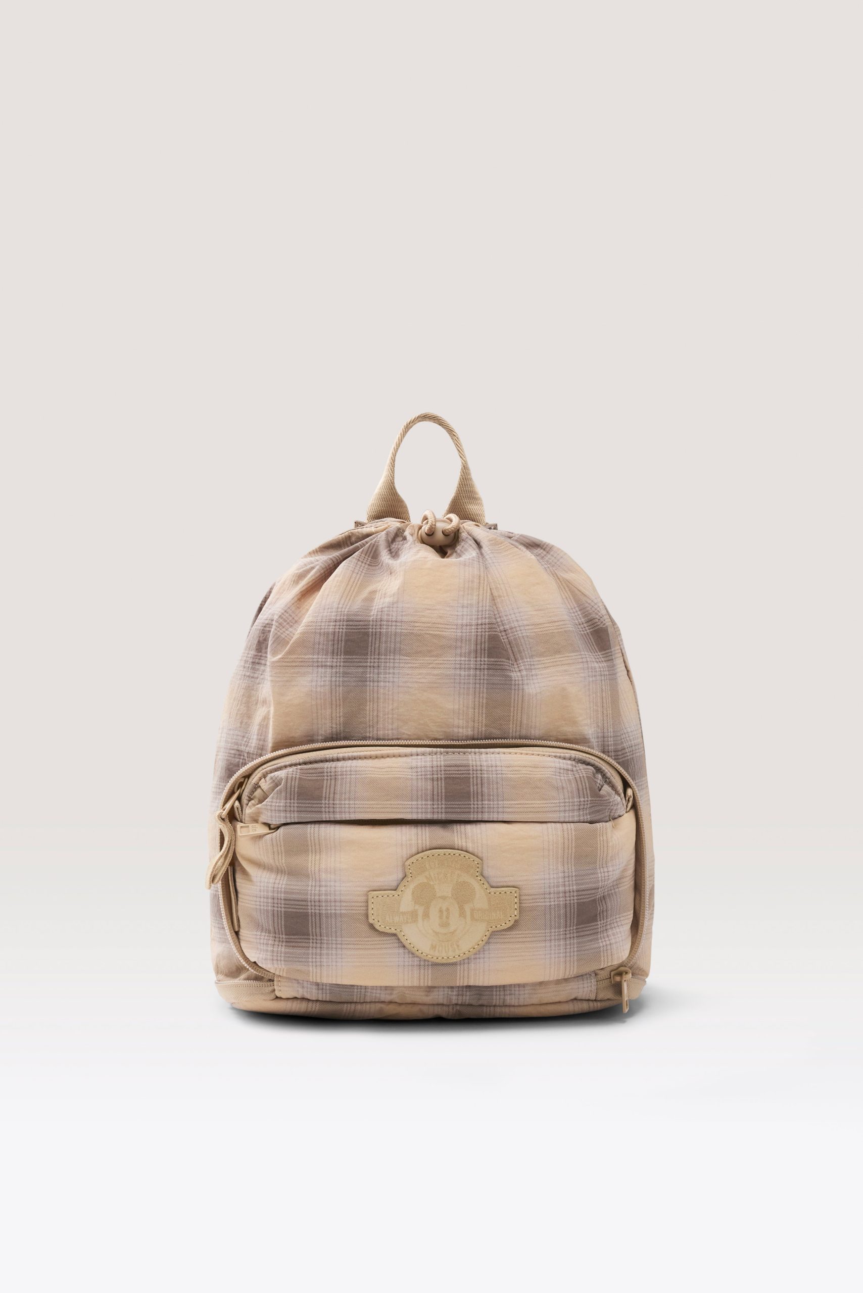The Disney Compactible Backpack in Plaid