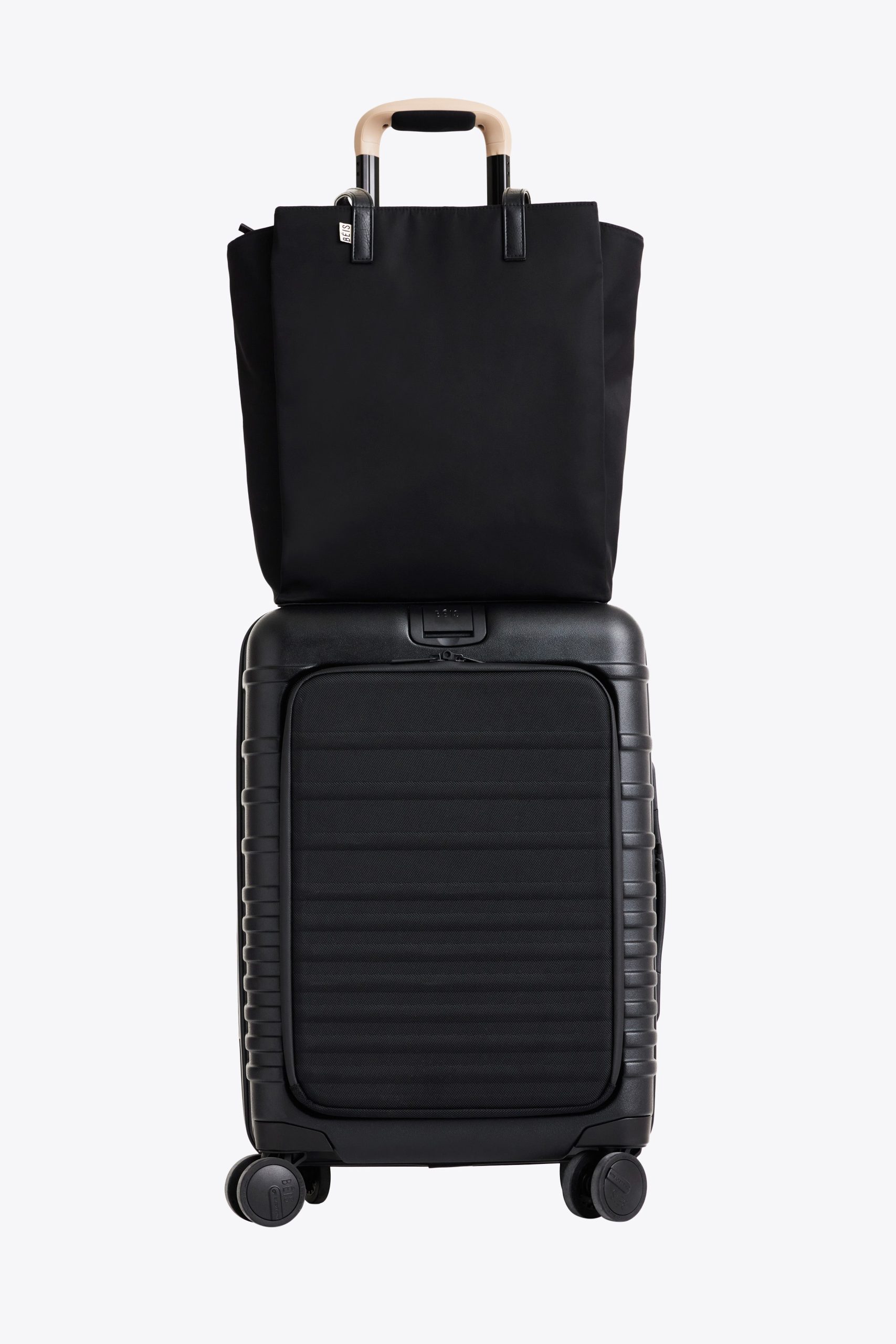 The Commuter Tote in Black - Image 8