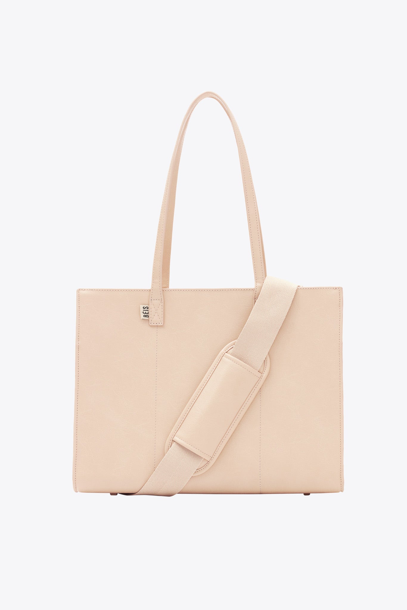 The Work Tote in Beige - Image 5