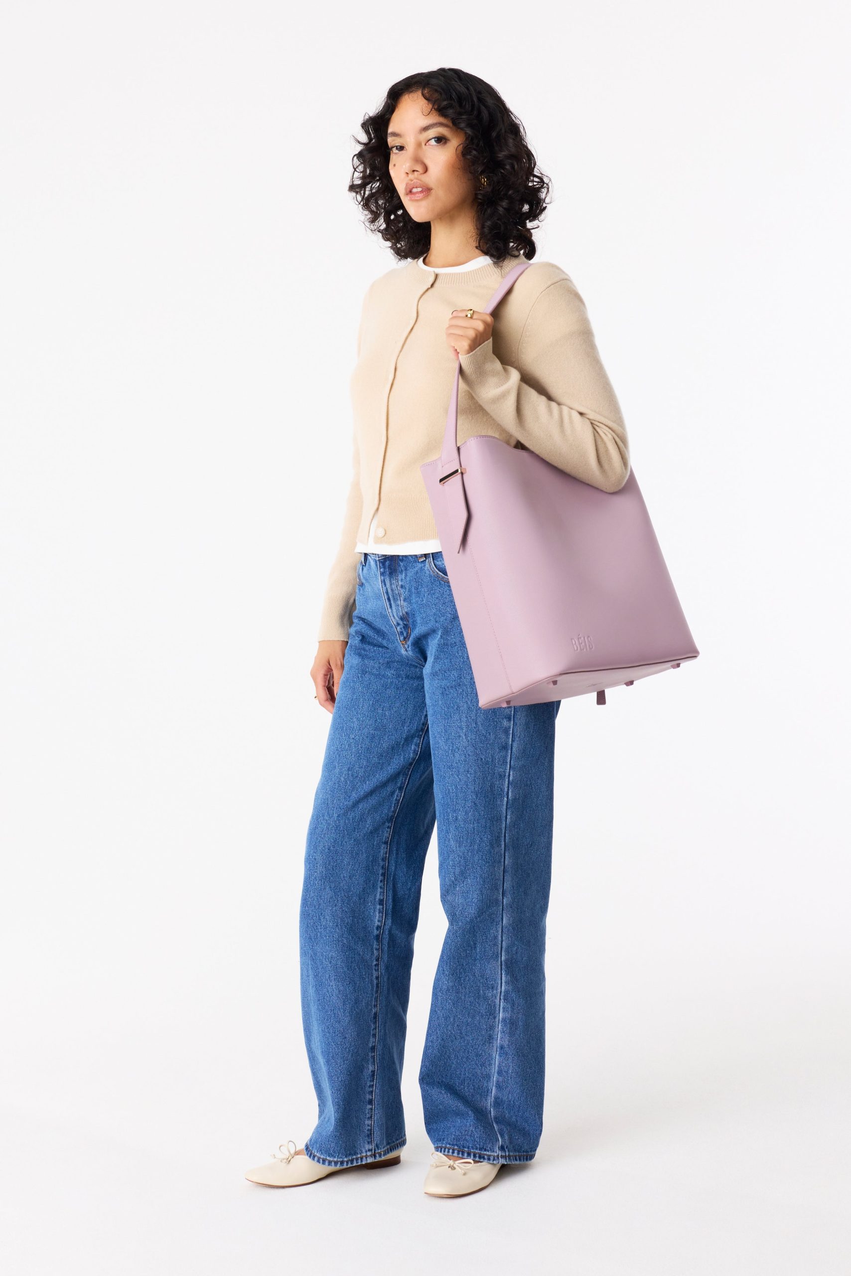 The Essential Tote in Wicked Pink - Image 5