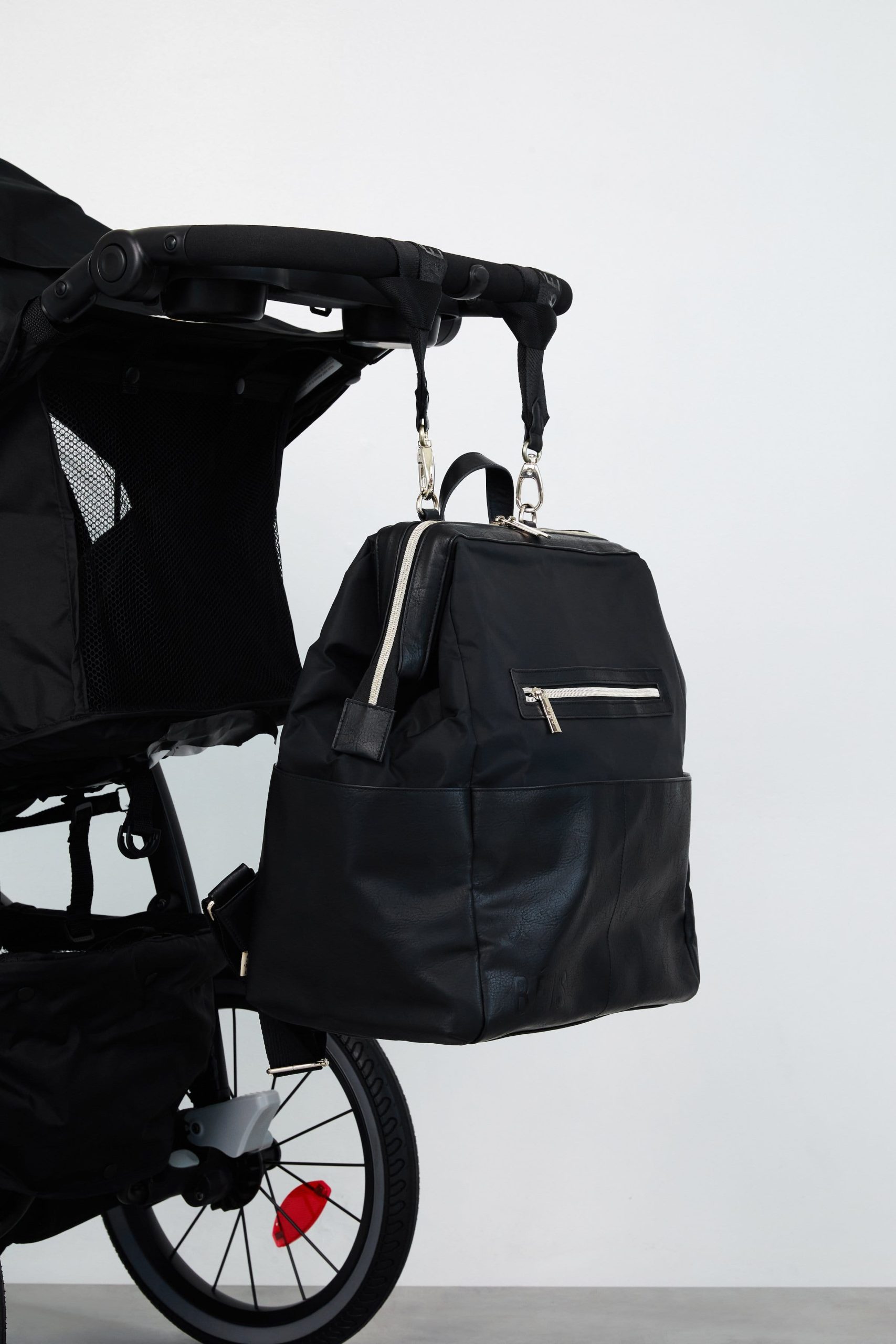 The Backpack Diaper Bag in Black - Image 6