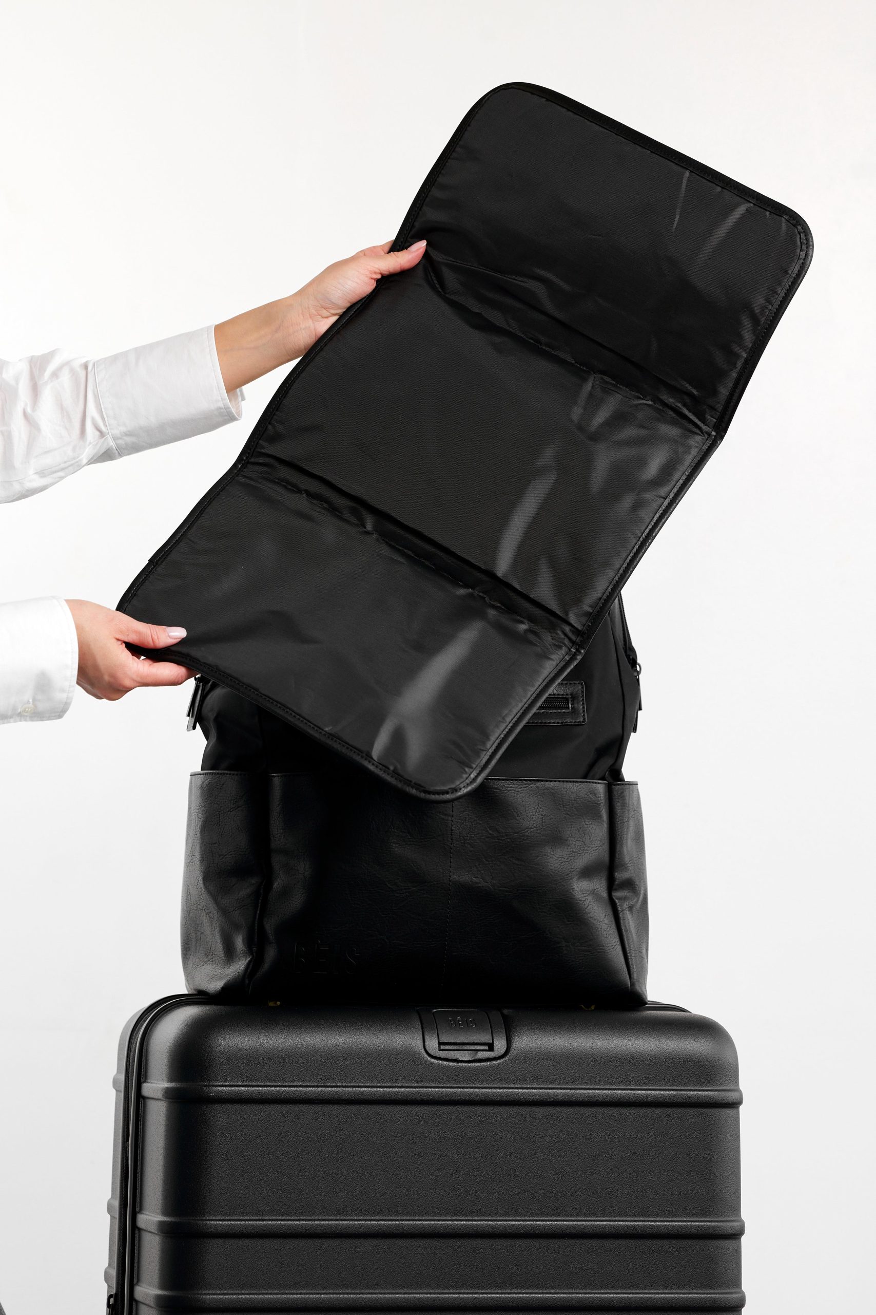 The Backpack Diaper Bag in Black - Image 5
