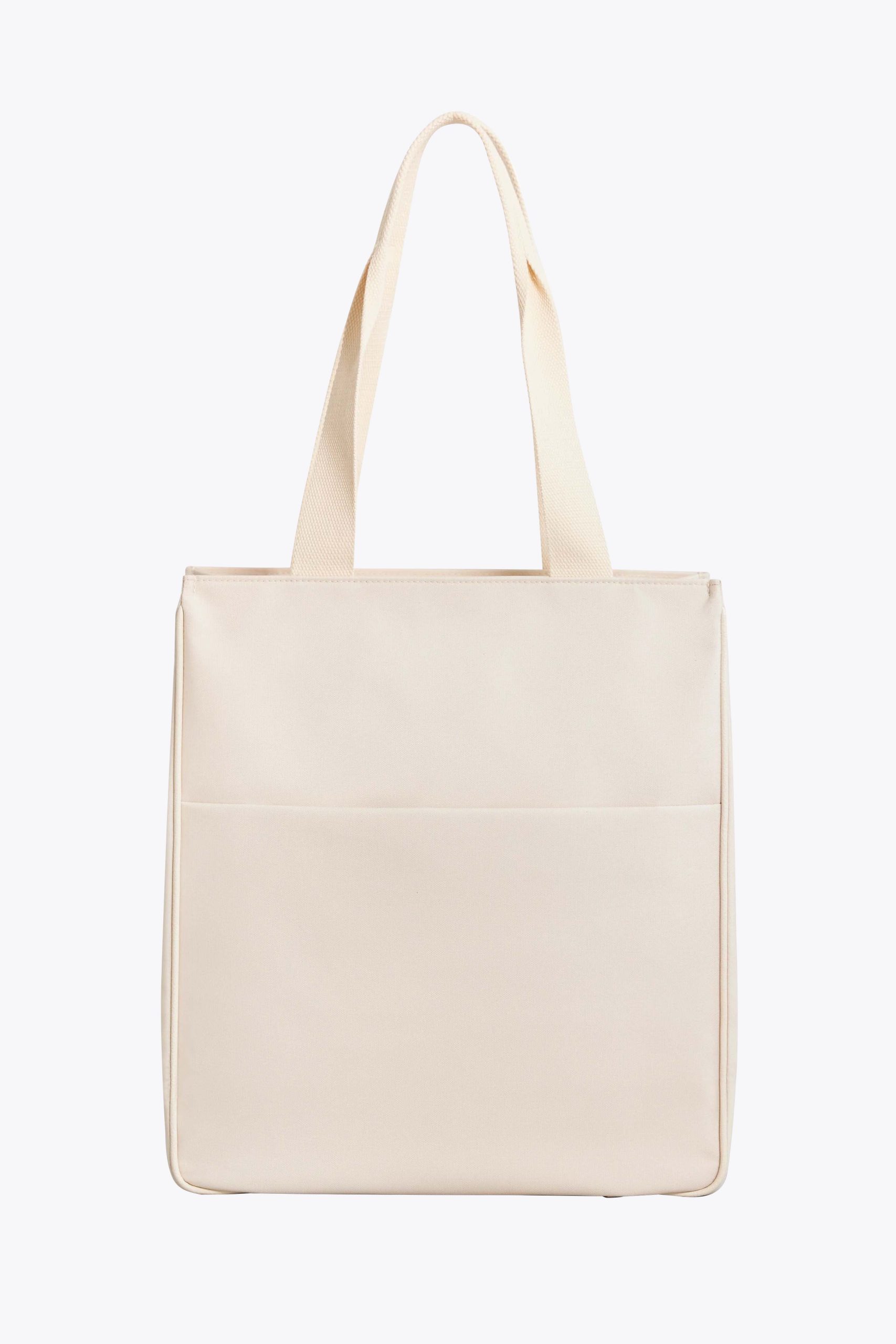 The North To South Tote in Beige - Image 3