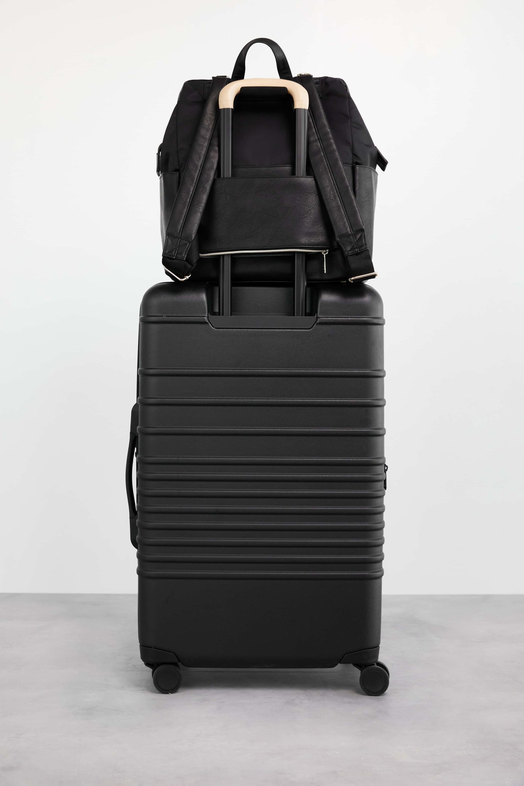 The Backpack Diaper Bag in Black - Image 5