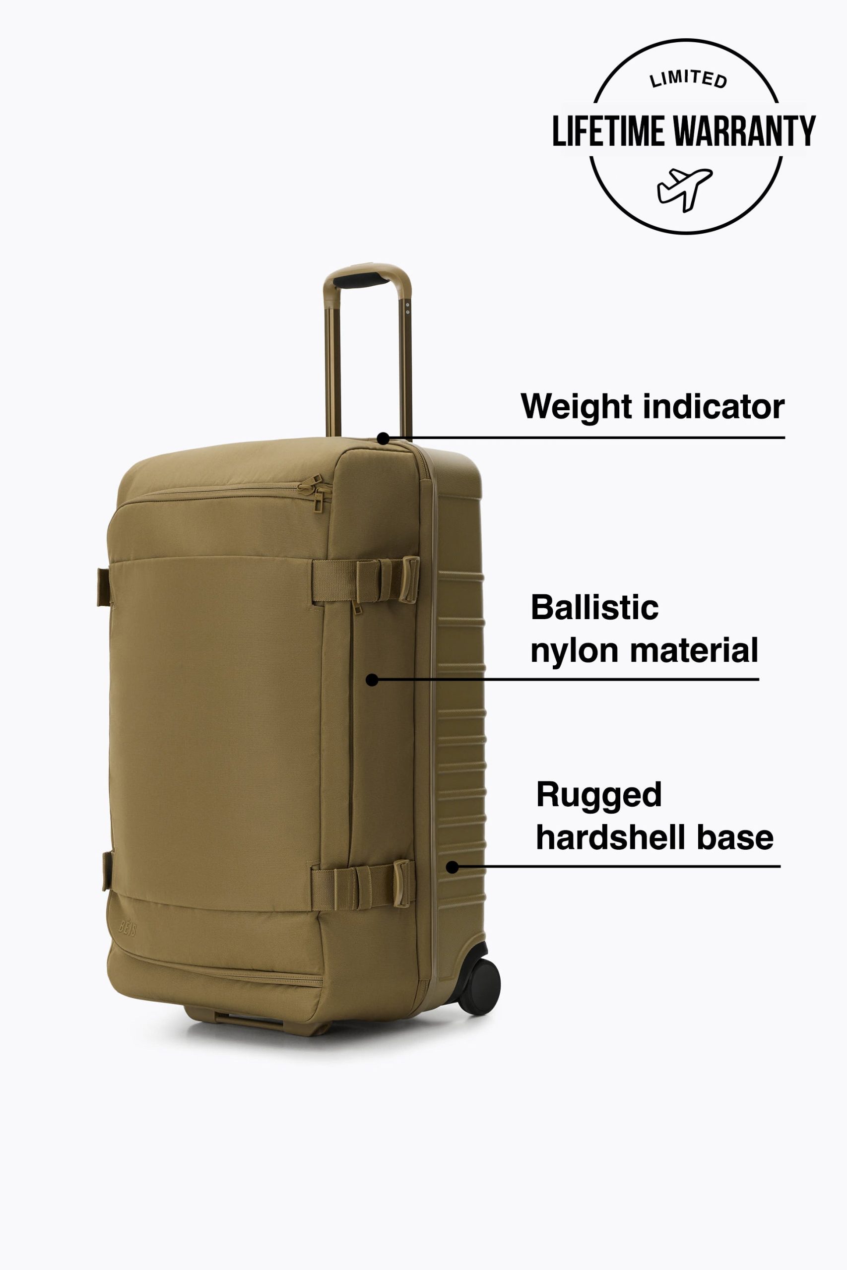 The Pro-Rolling Duffle Check-In in Khaki - Image 2