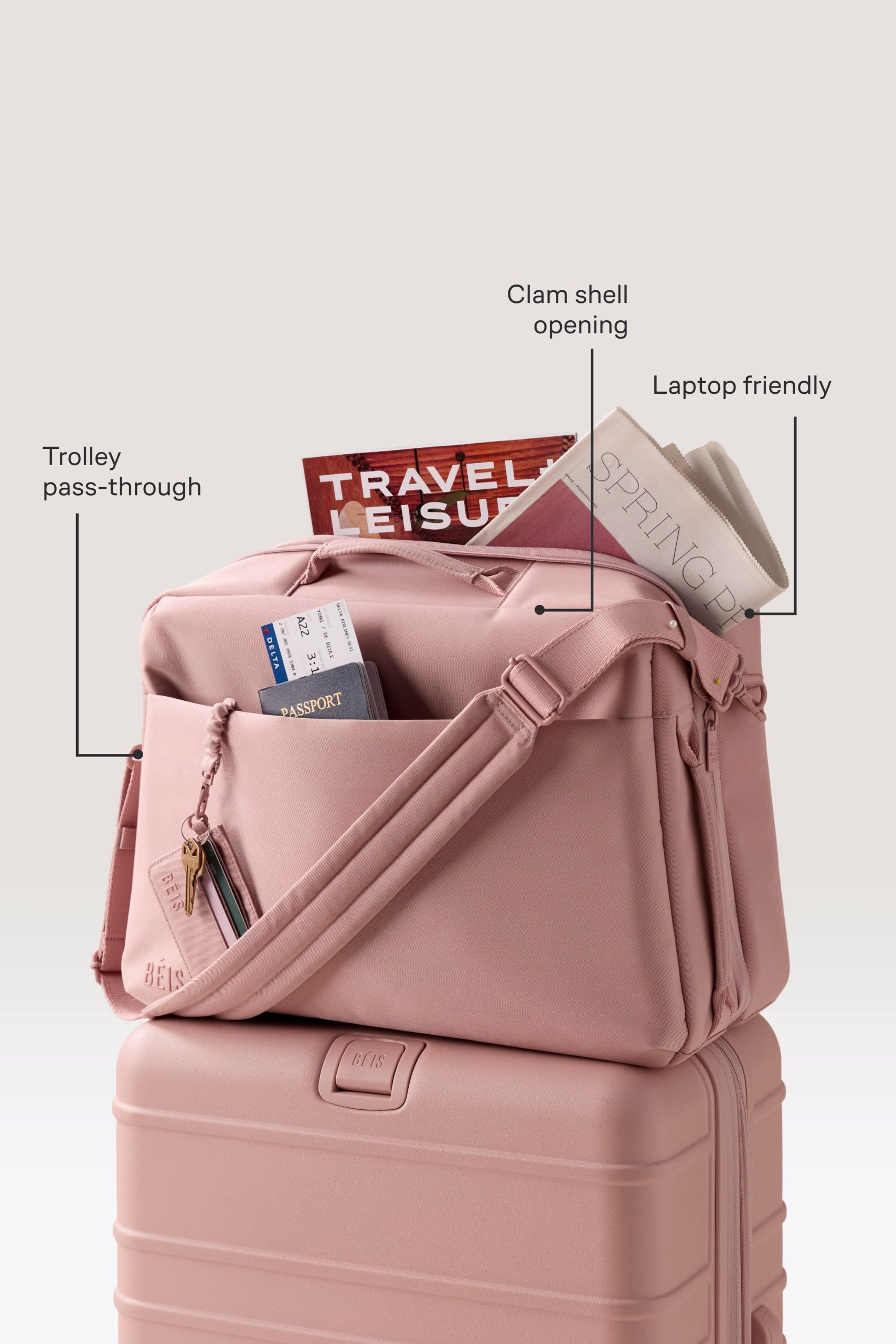 The Ultimate Travel Duffle in Atlas Pink - Image 2