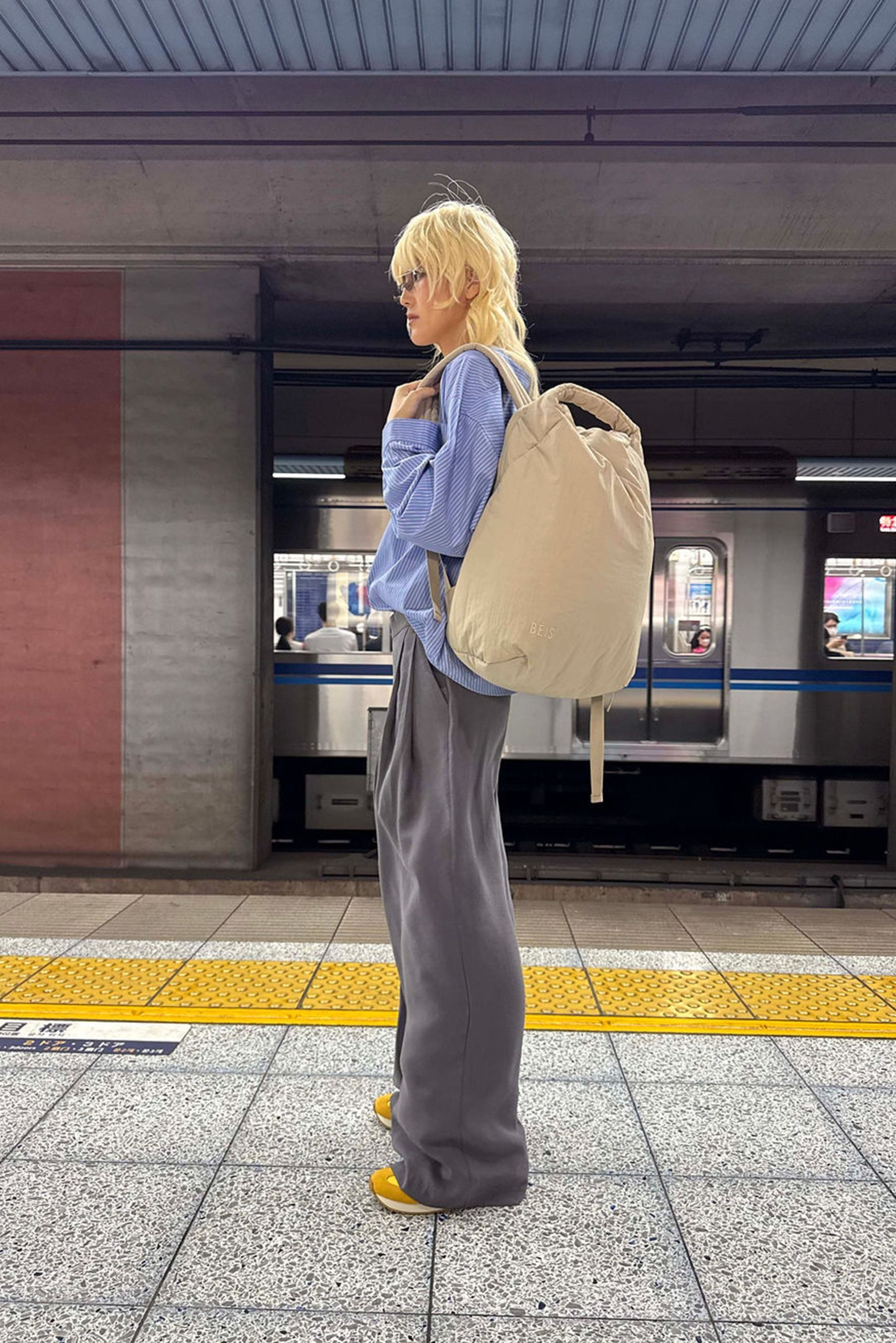 The Air Backpack in Oat - Image 2