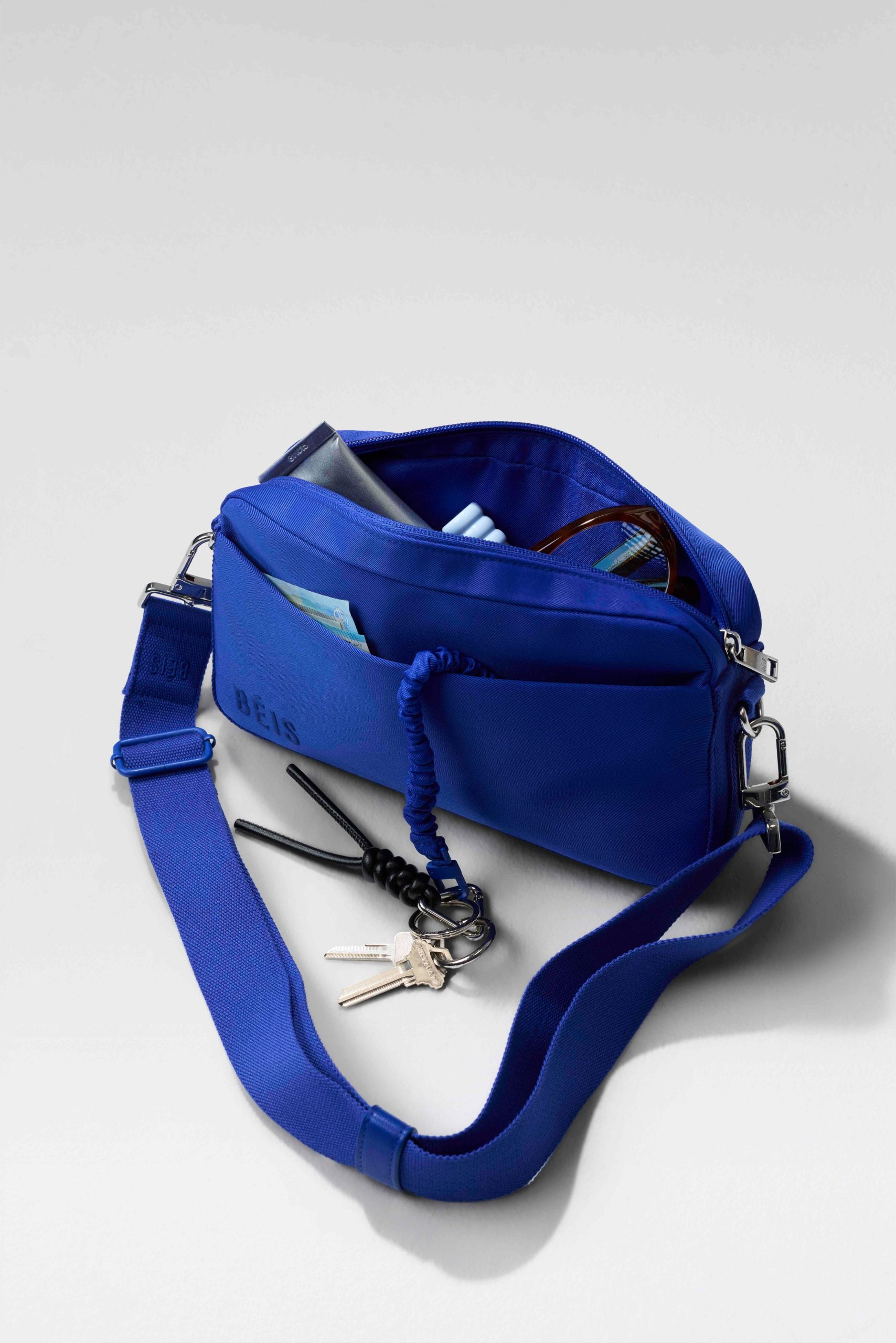 The Travel Crossbody in Cobalt Blue - Image 2
