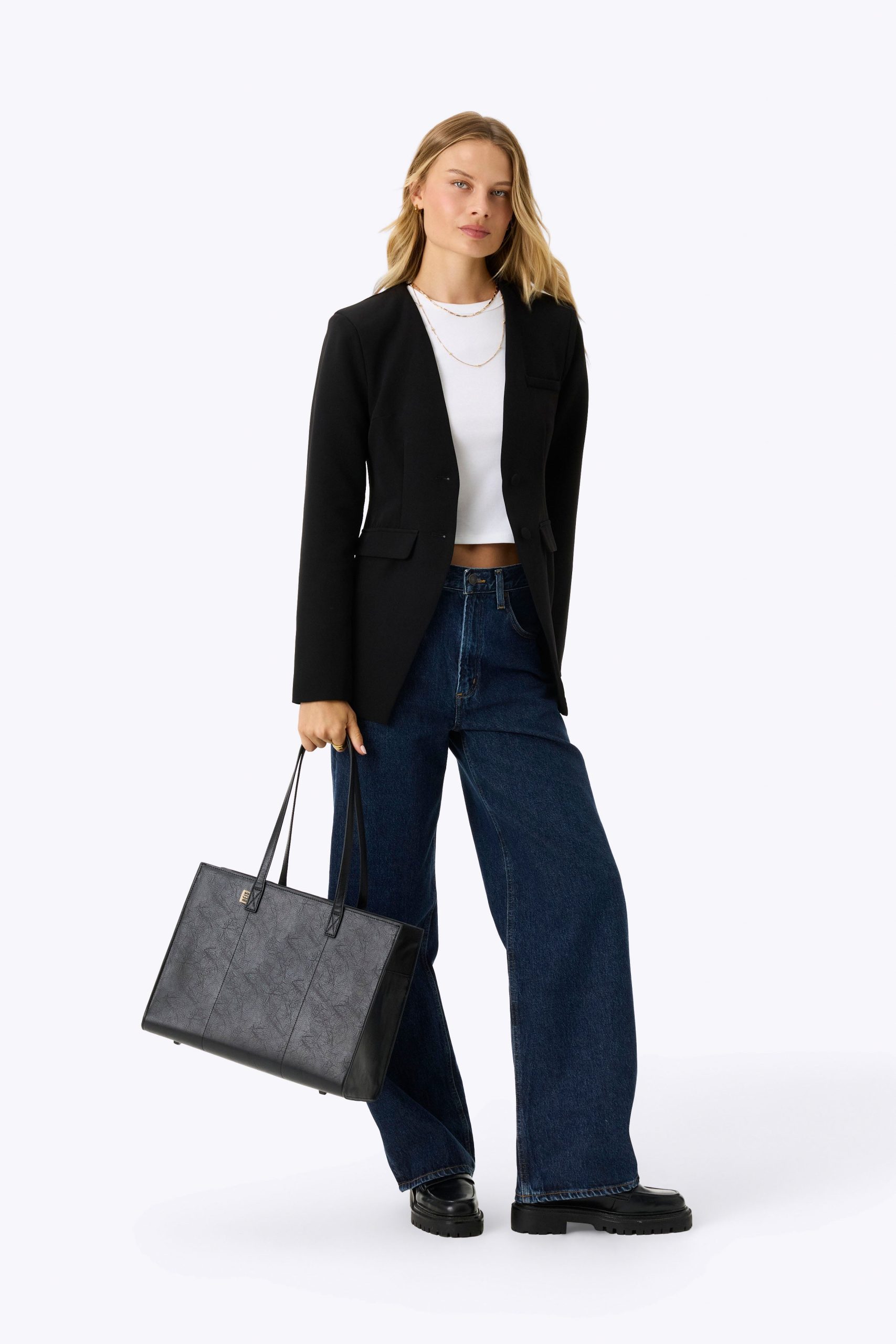 The Work Tote in Black - Image 4
