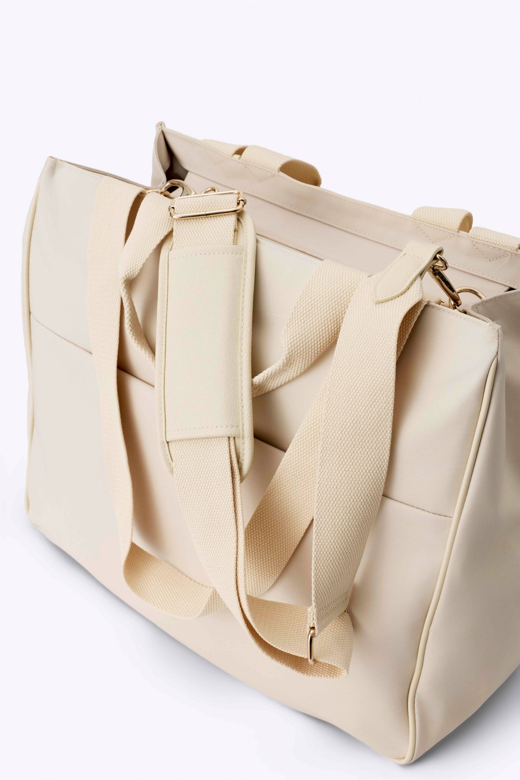 The East To West Tote in Beige - Image 3