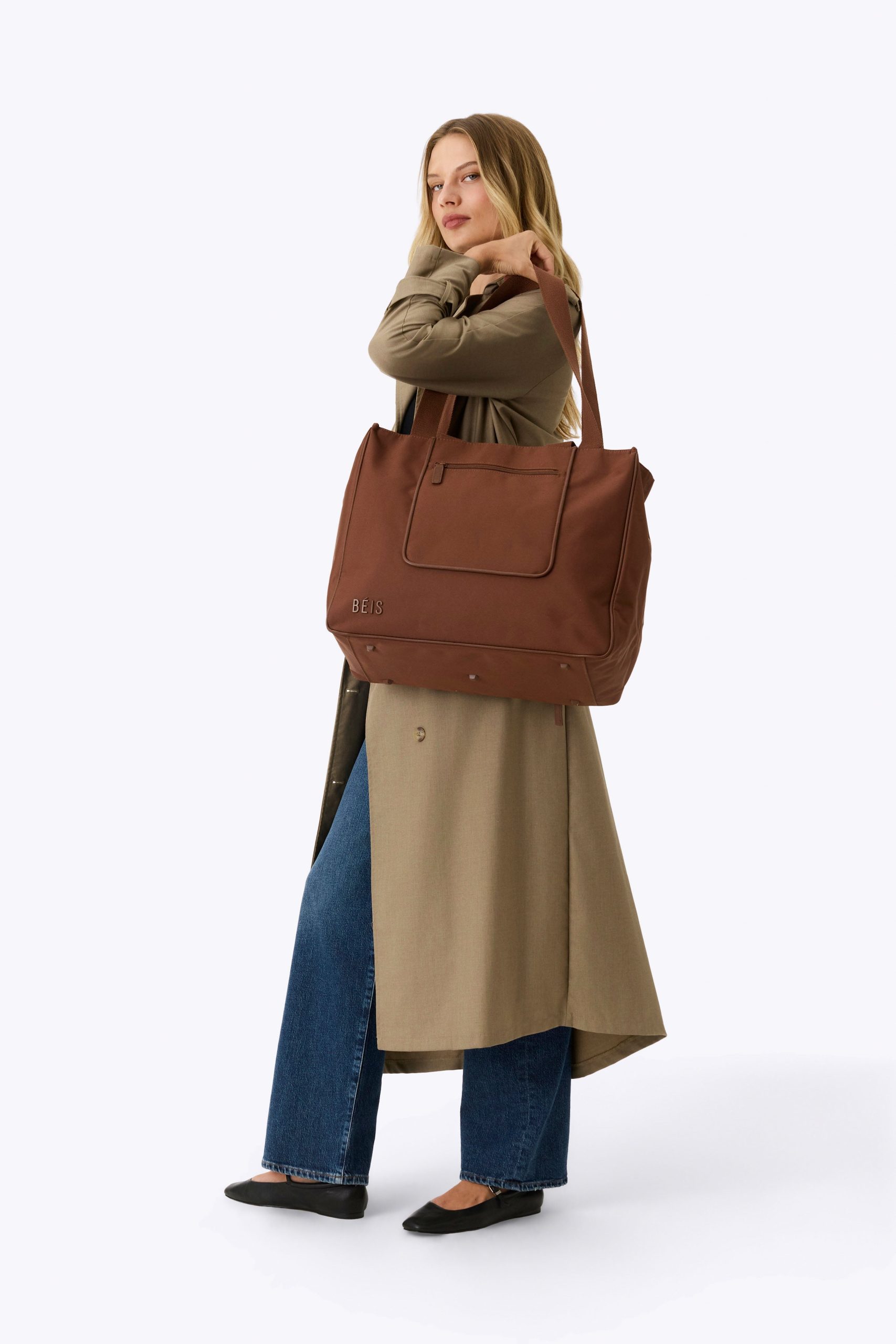 The East To West Tote in Maple - Image 3