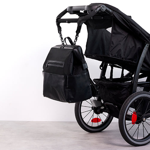 The Backpack Diaper Bag in Black - Image 13